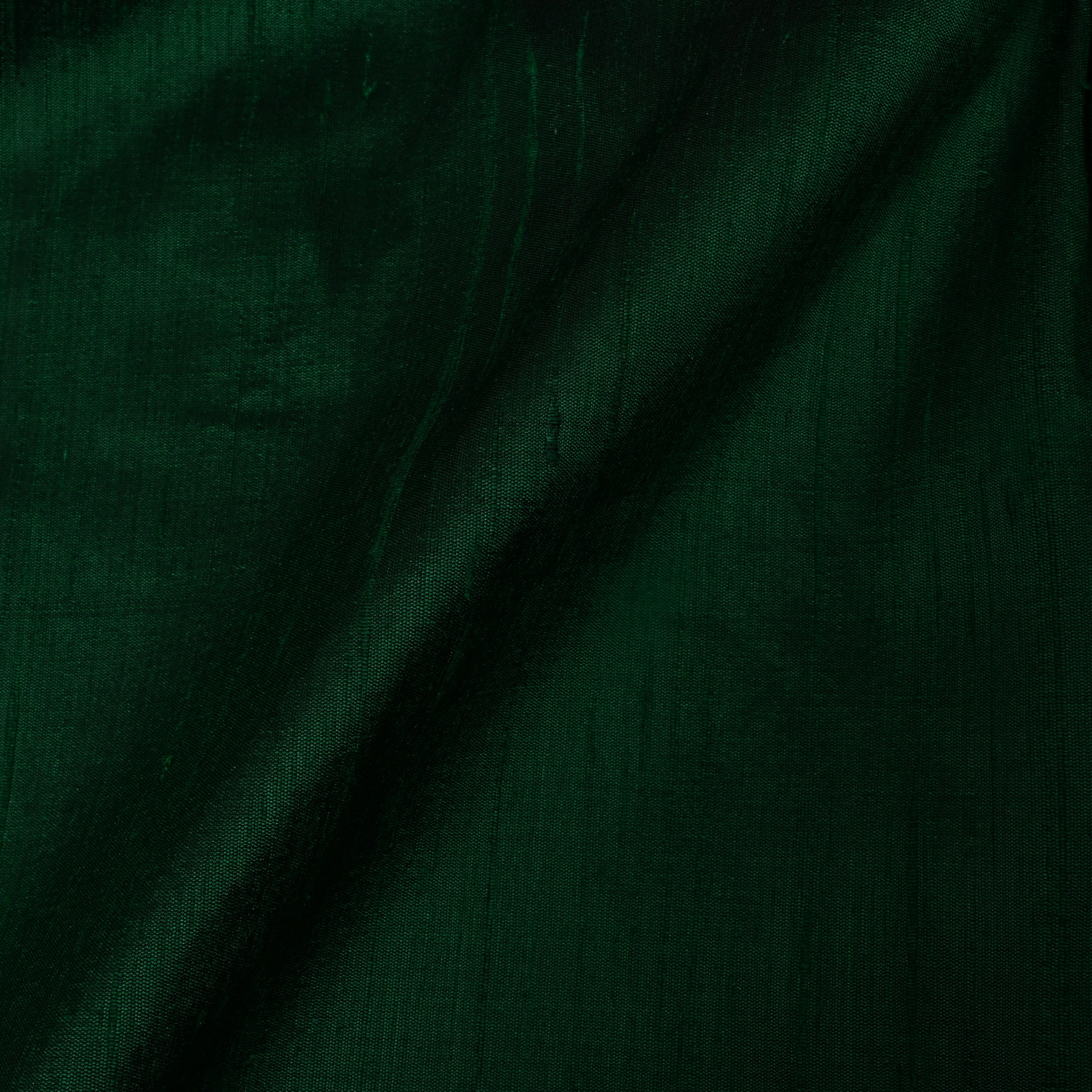 Bottle Green Classic Silk