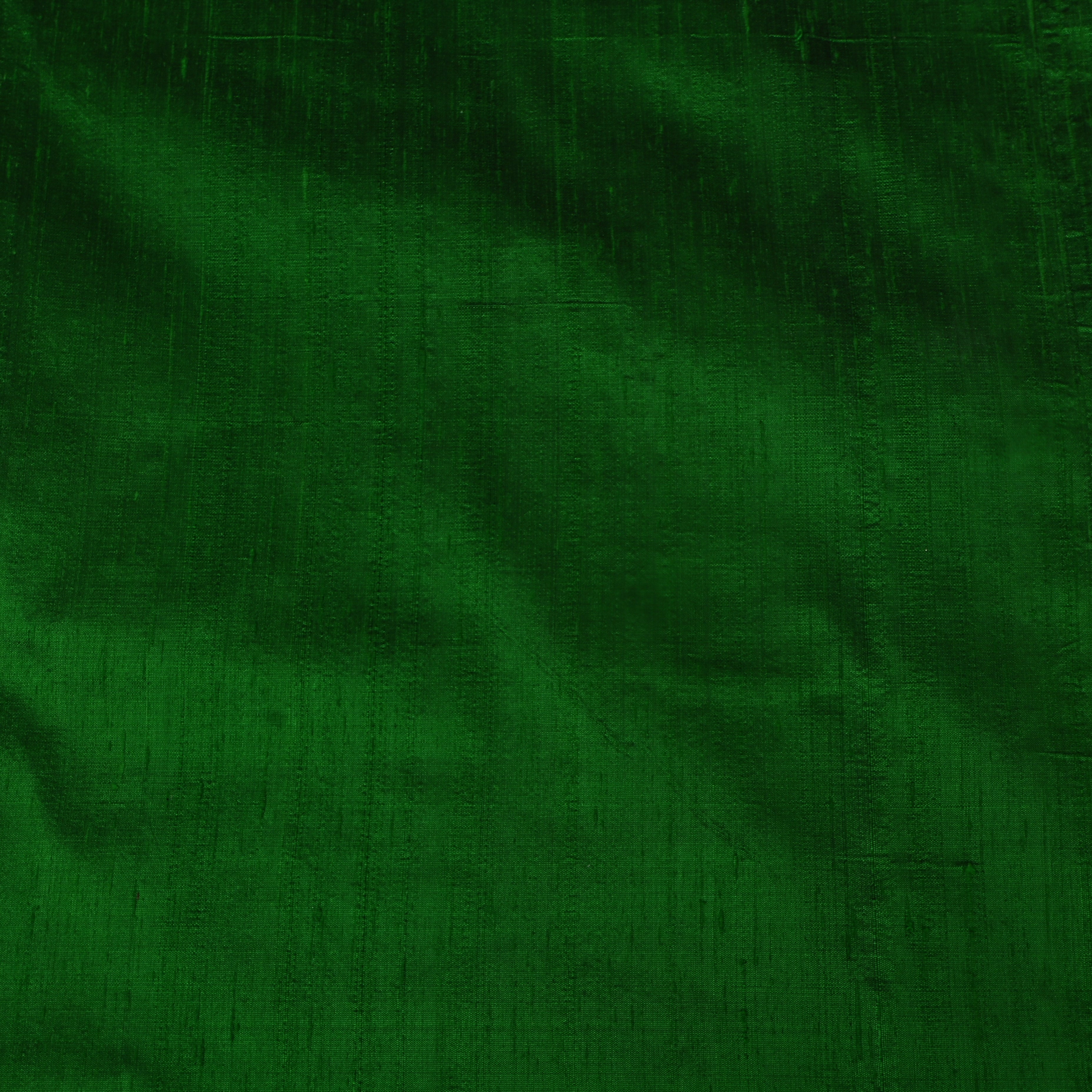 Emerald Green Glossy Silk