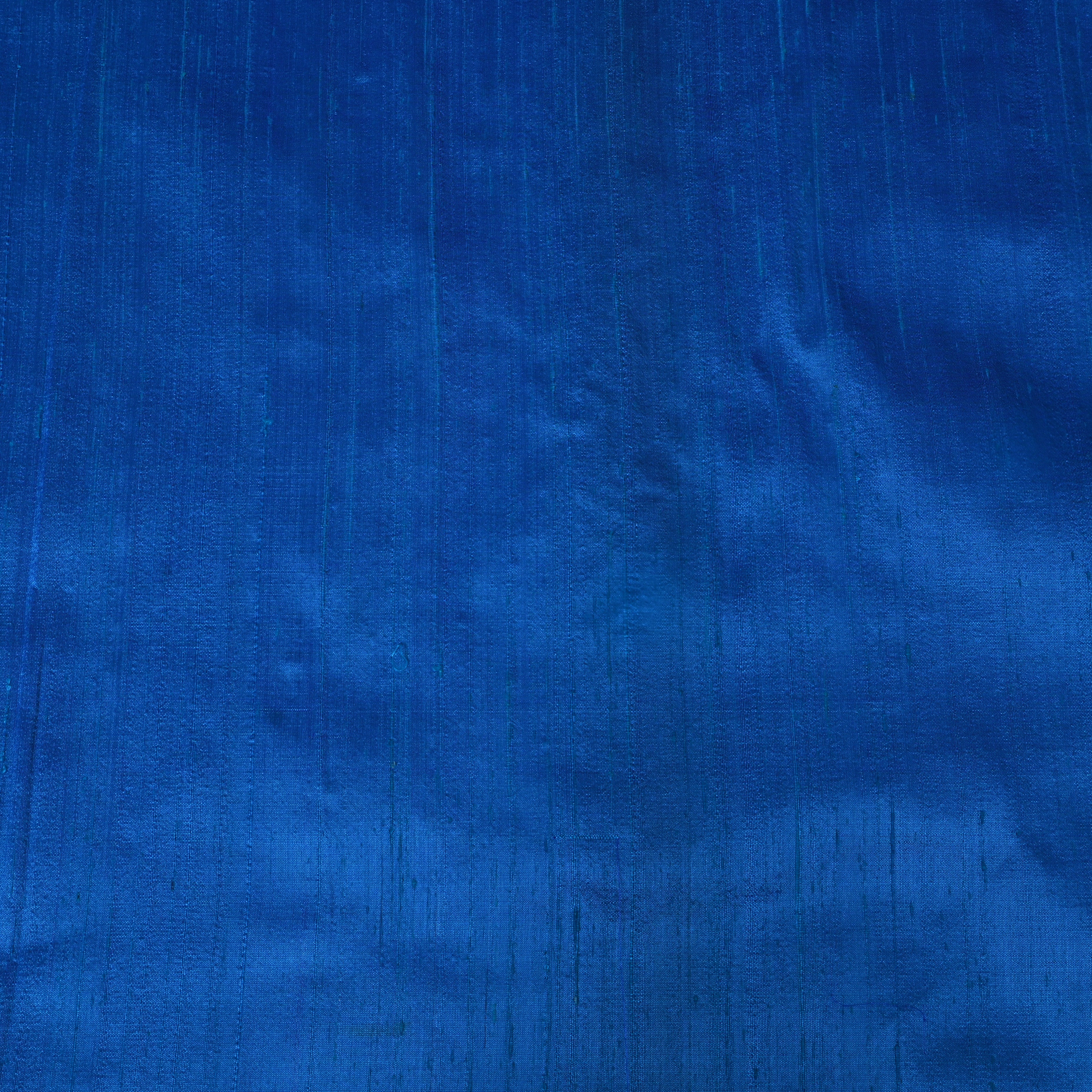 Royal Blue Plain Dupion Silk Fabric