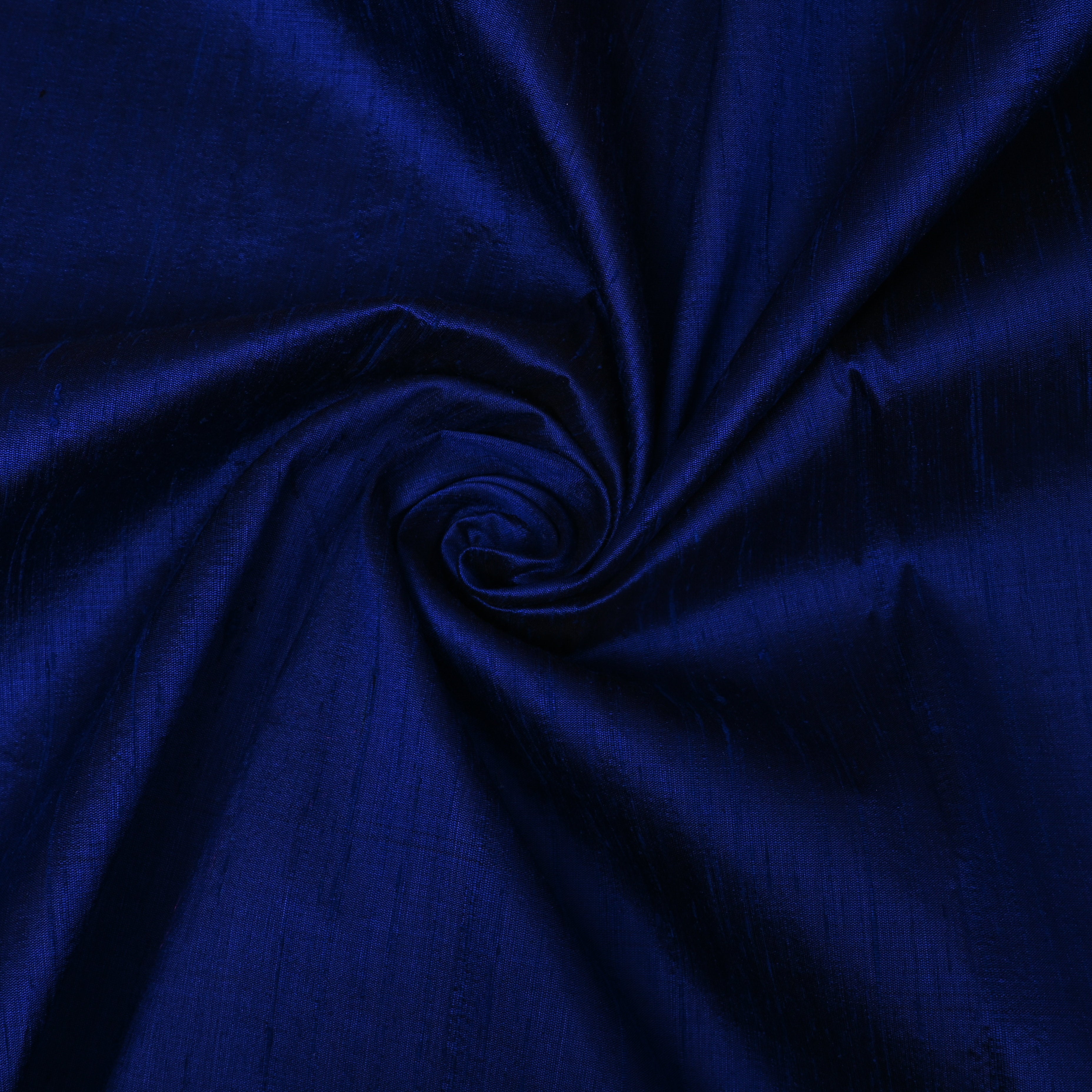Royal Blue Plain Silk Fabric
