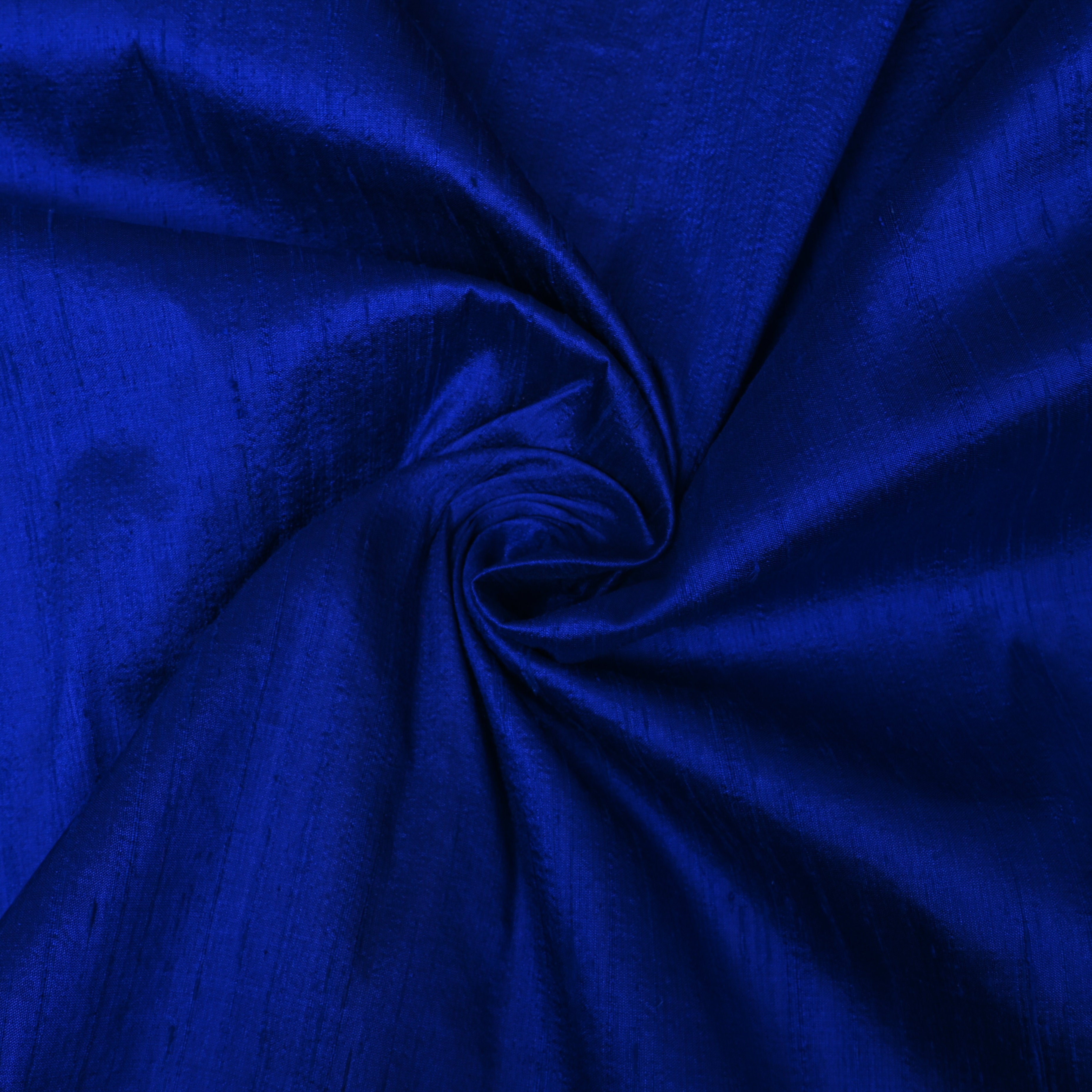 Cobalt Blue Pure Silk