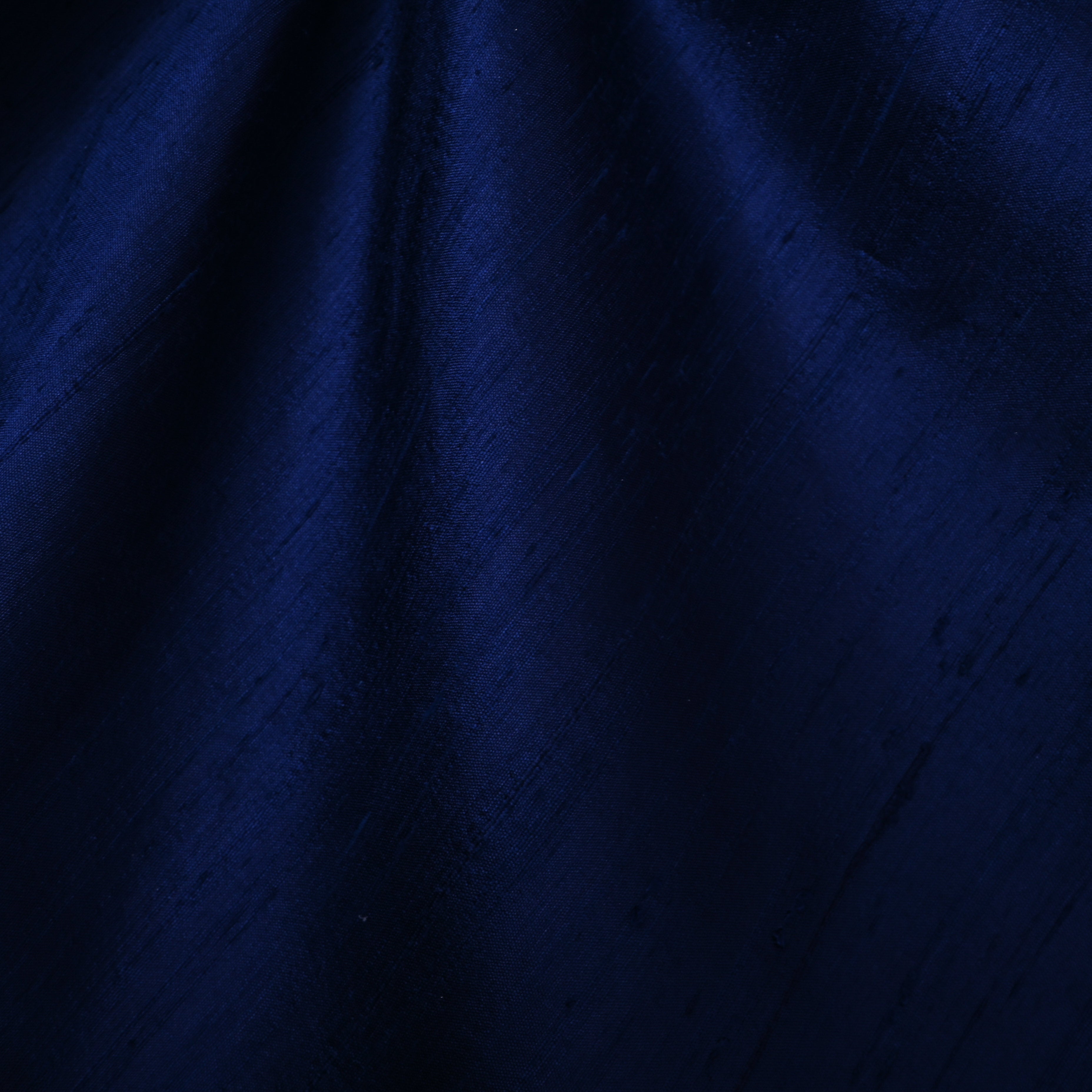 Navy Blue Pure Silk