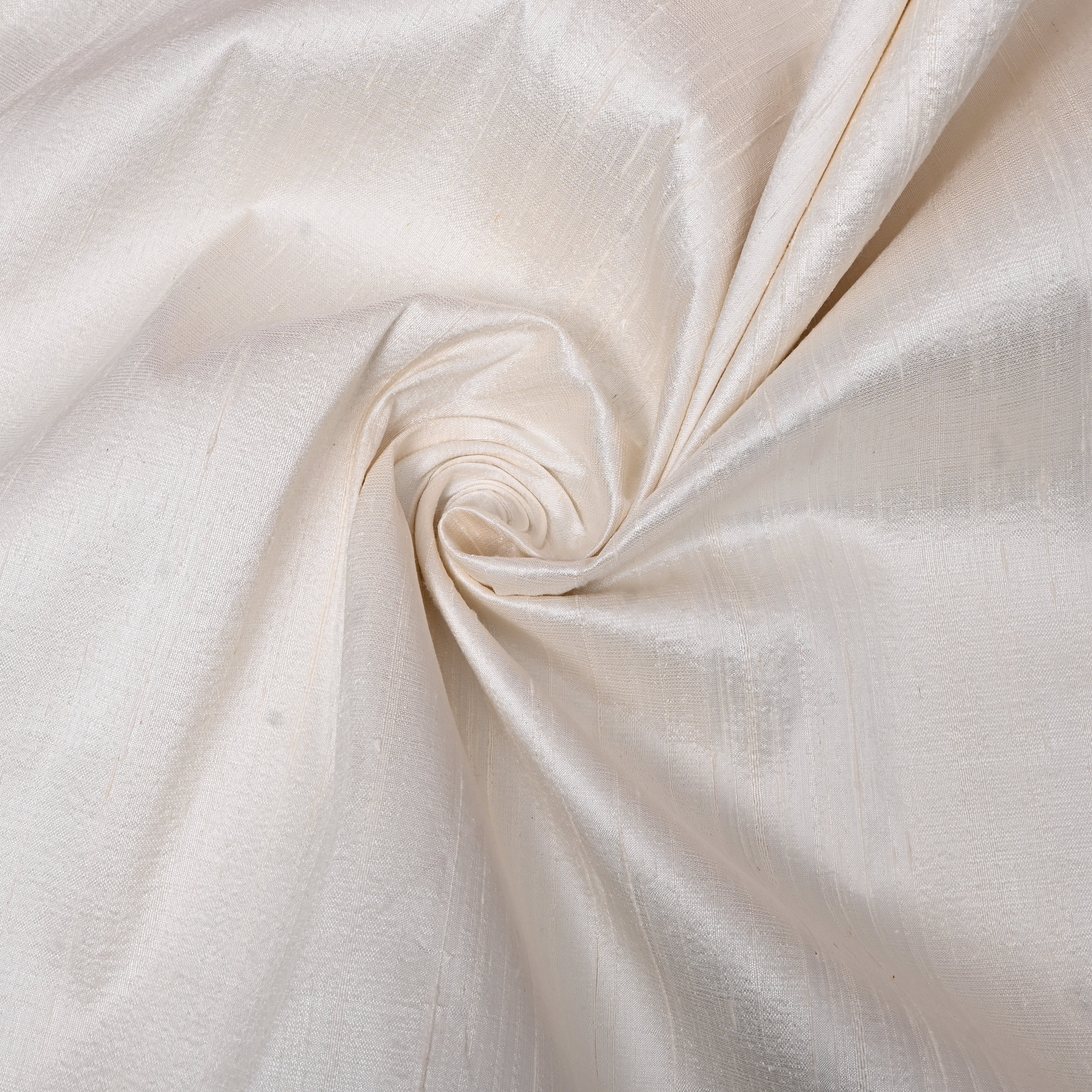 Off White Plain Silk