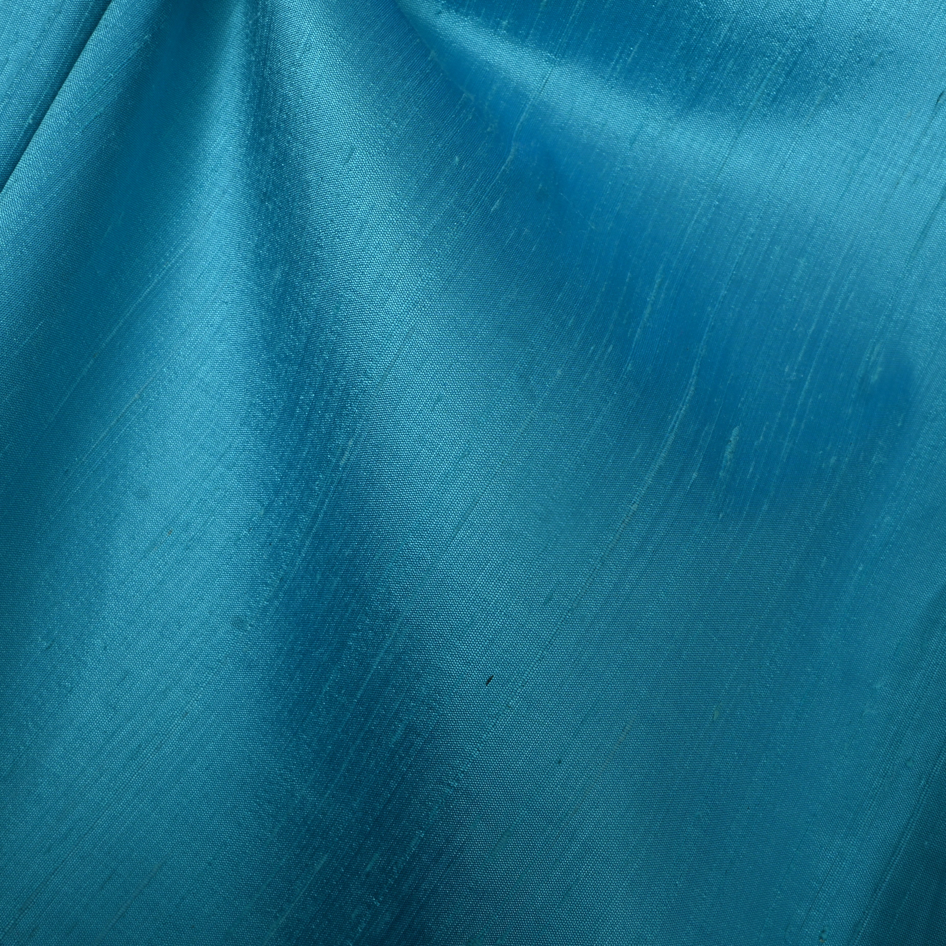 Sky Blue Glossy Silk