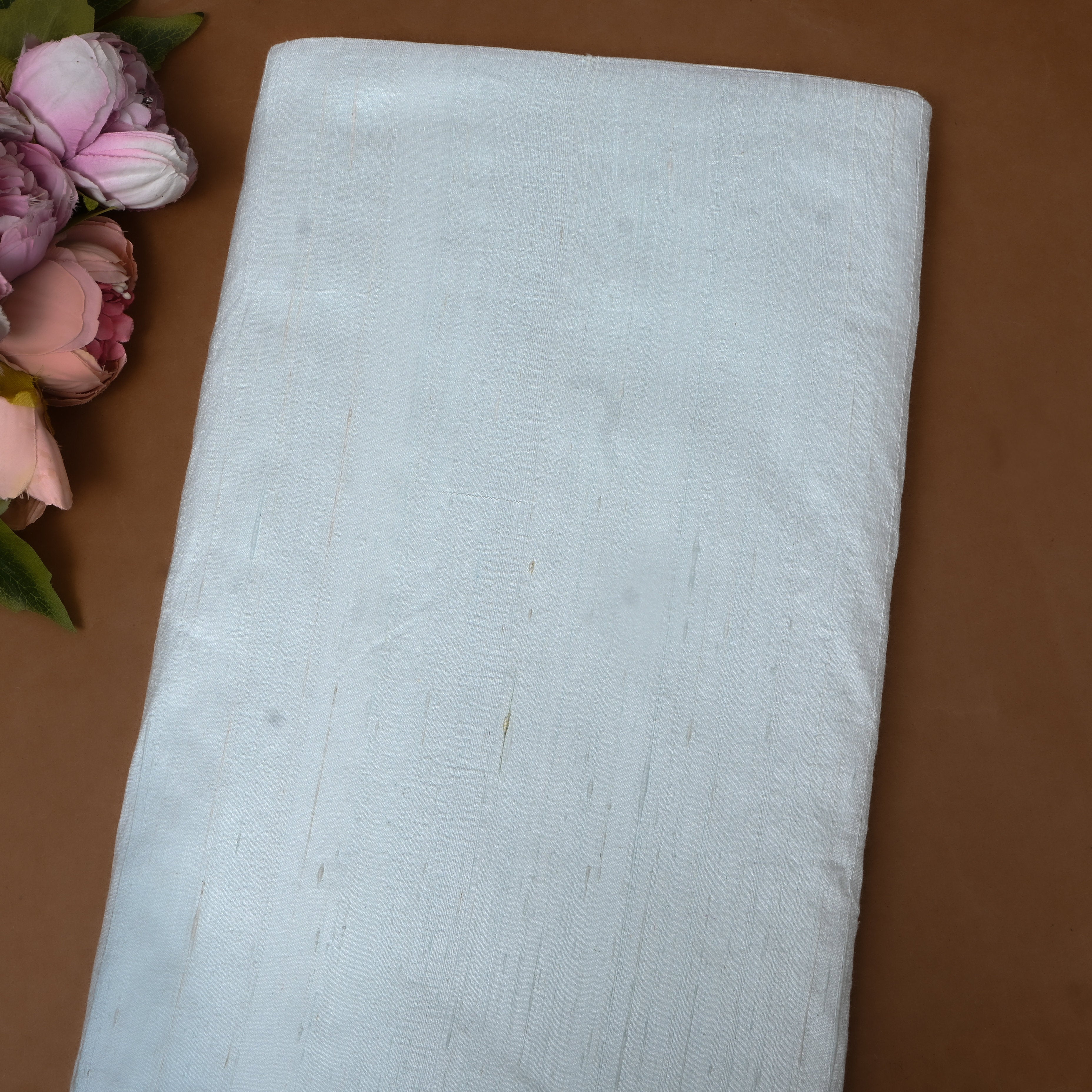 Silver Grey Pure Silk