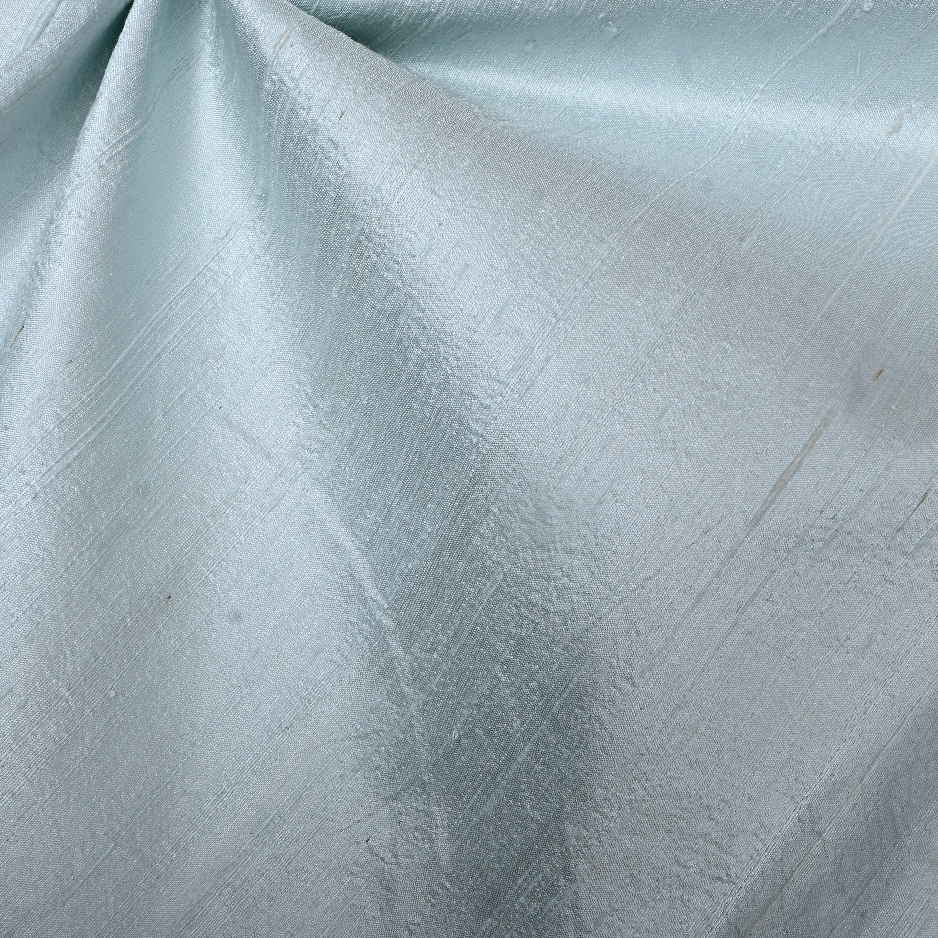 Silver Grey Pure Silk
