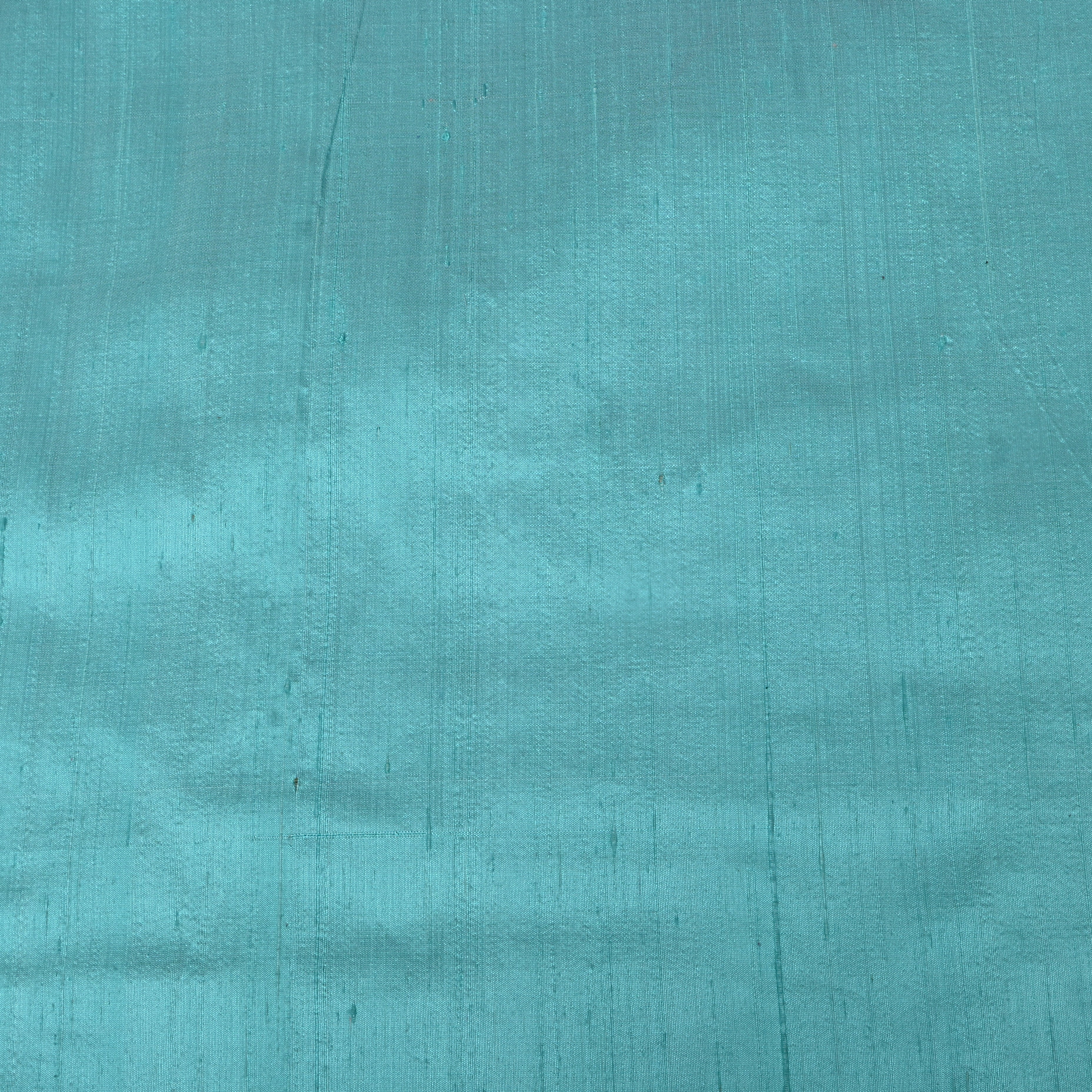Turquoise Blue Glossy Silk