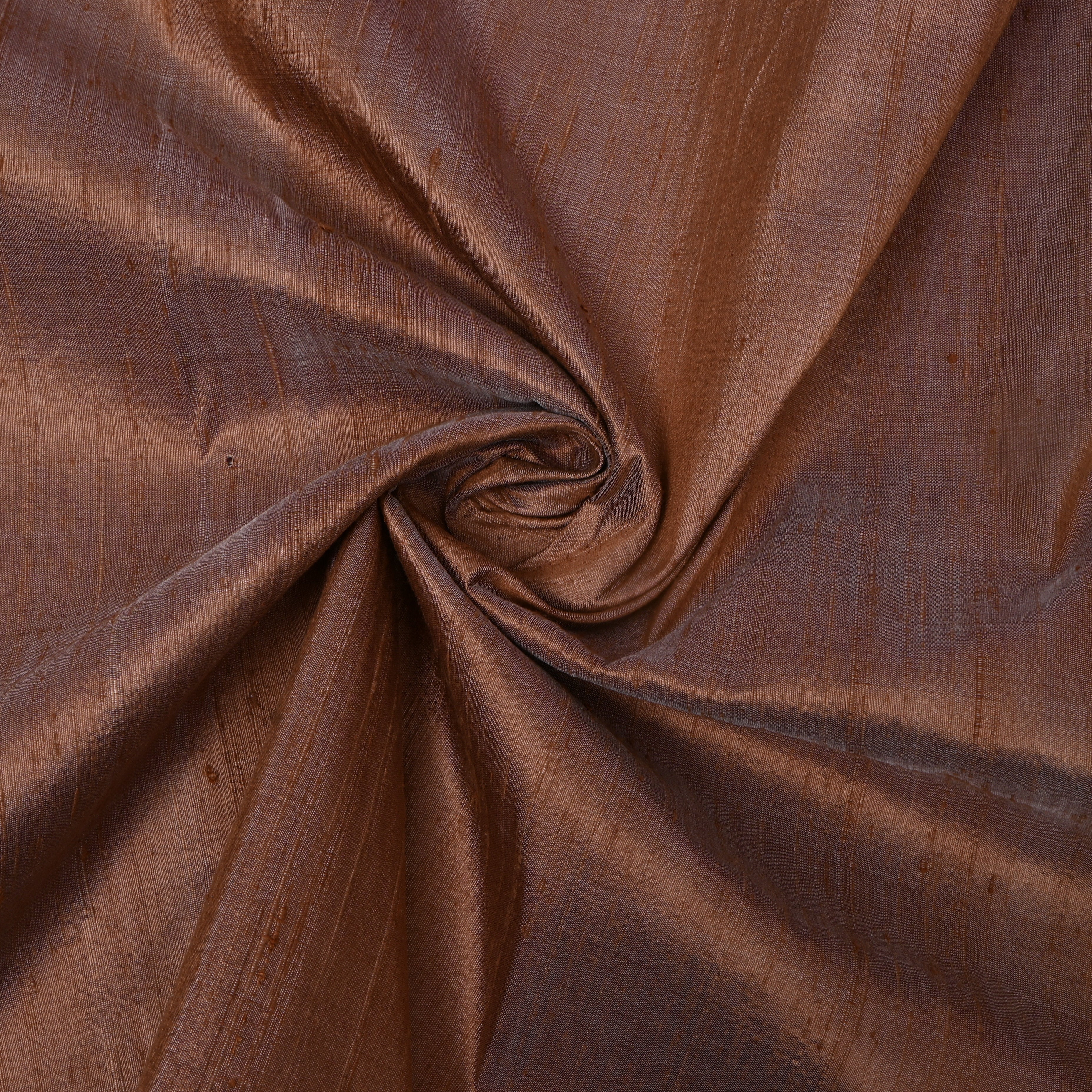 Dusty Mauve Brown Plain Silk