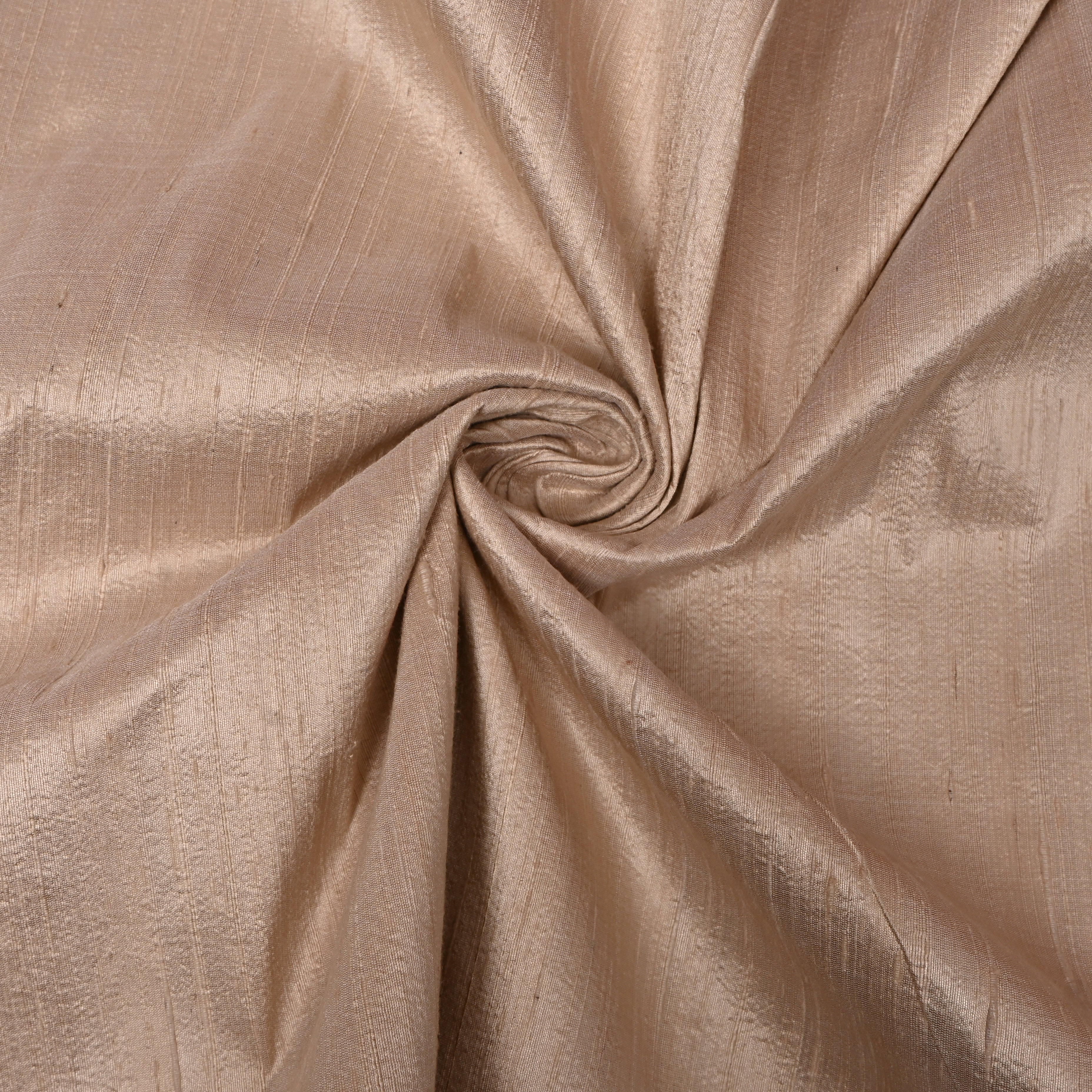 Dusty Beige Rose Gold Sheen Silk