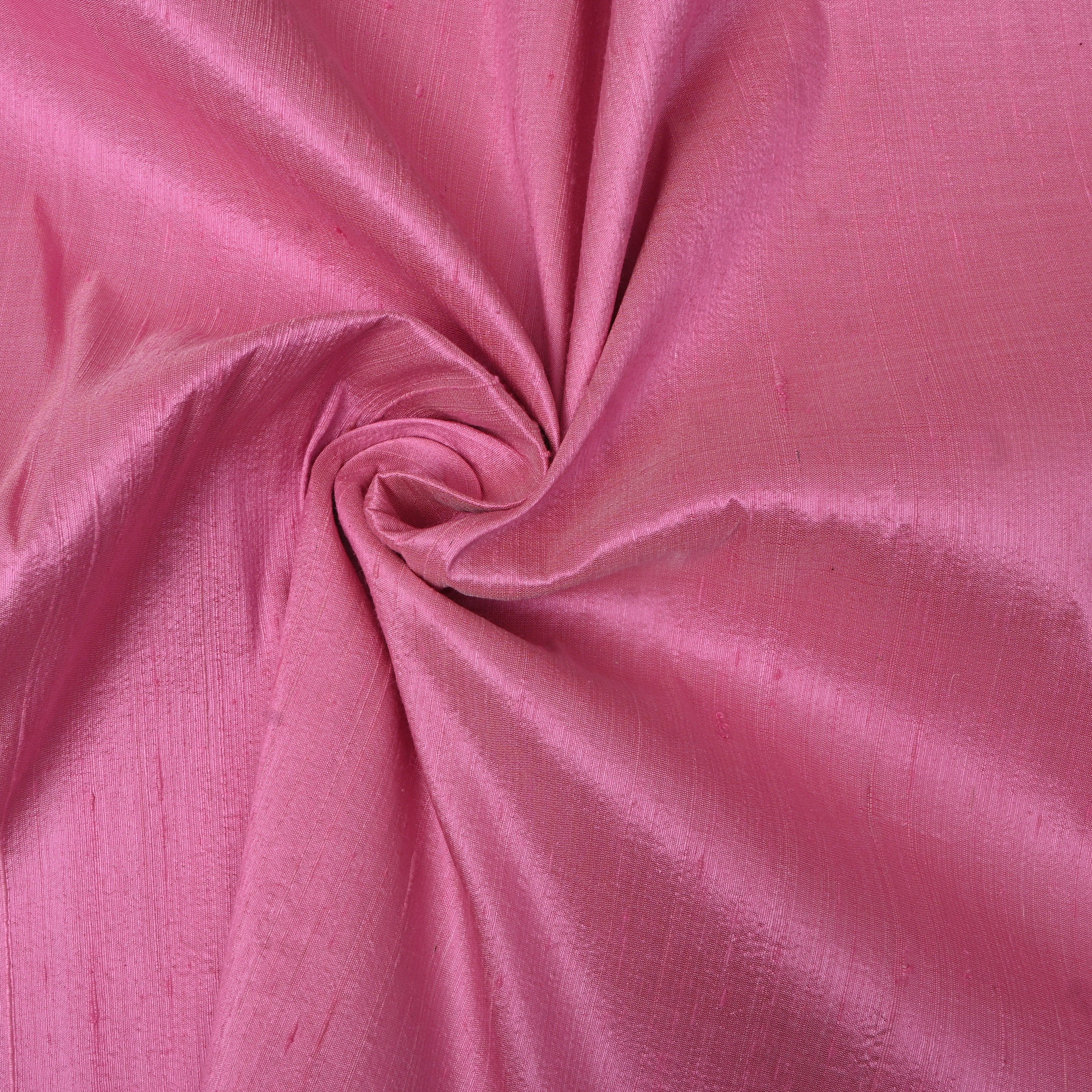 Dark Blush Pink Plain Silk Fabric