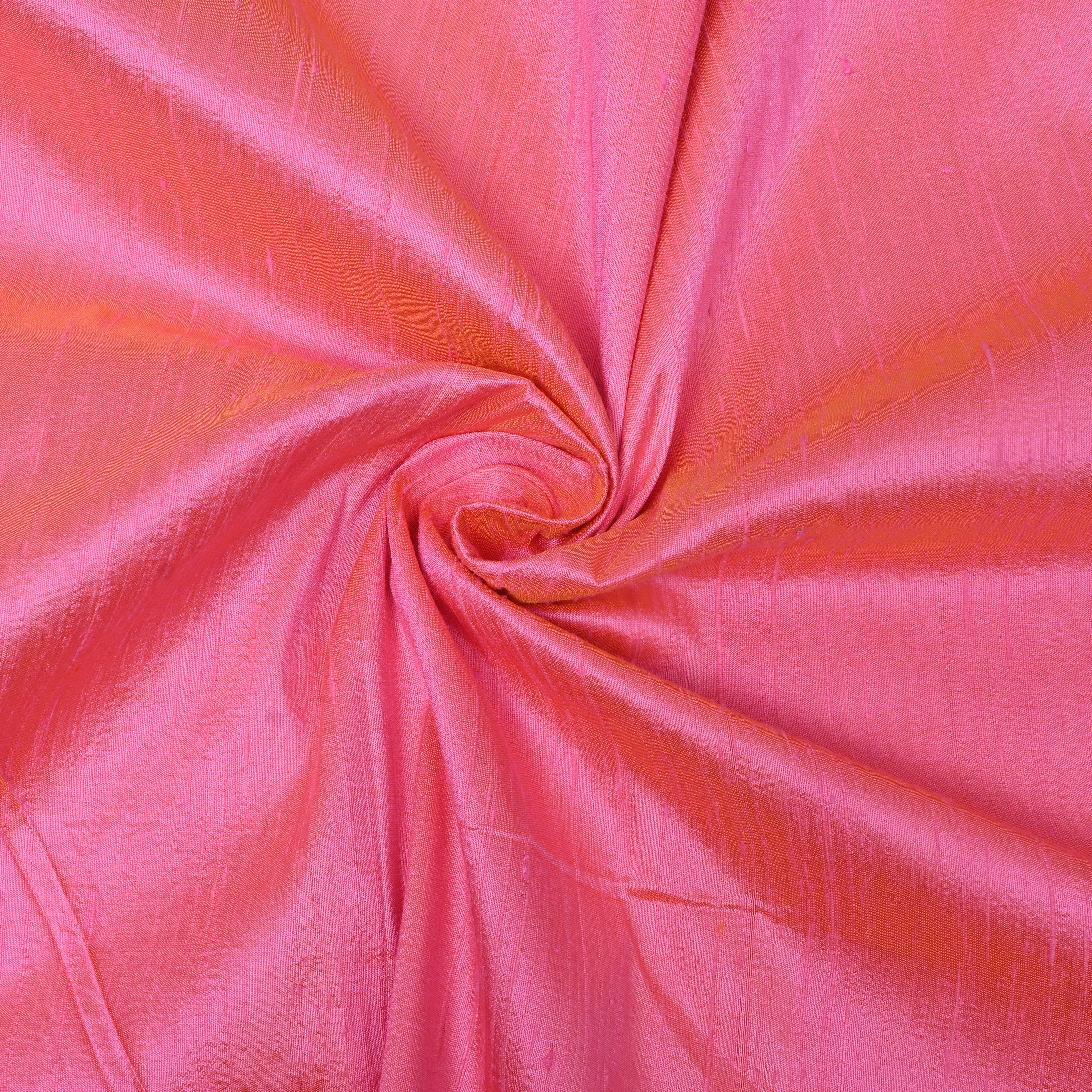 Blush Pink Plain Dupion Silk Fabric