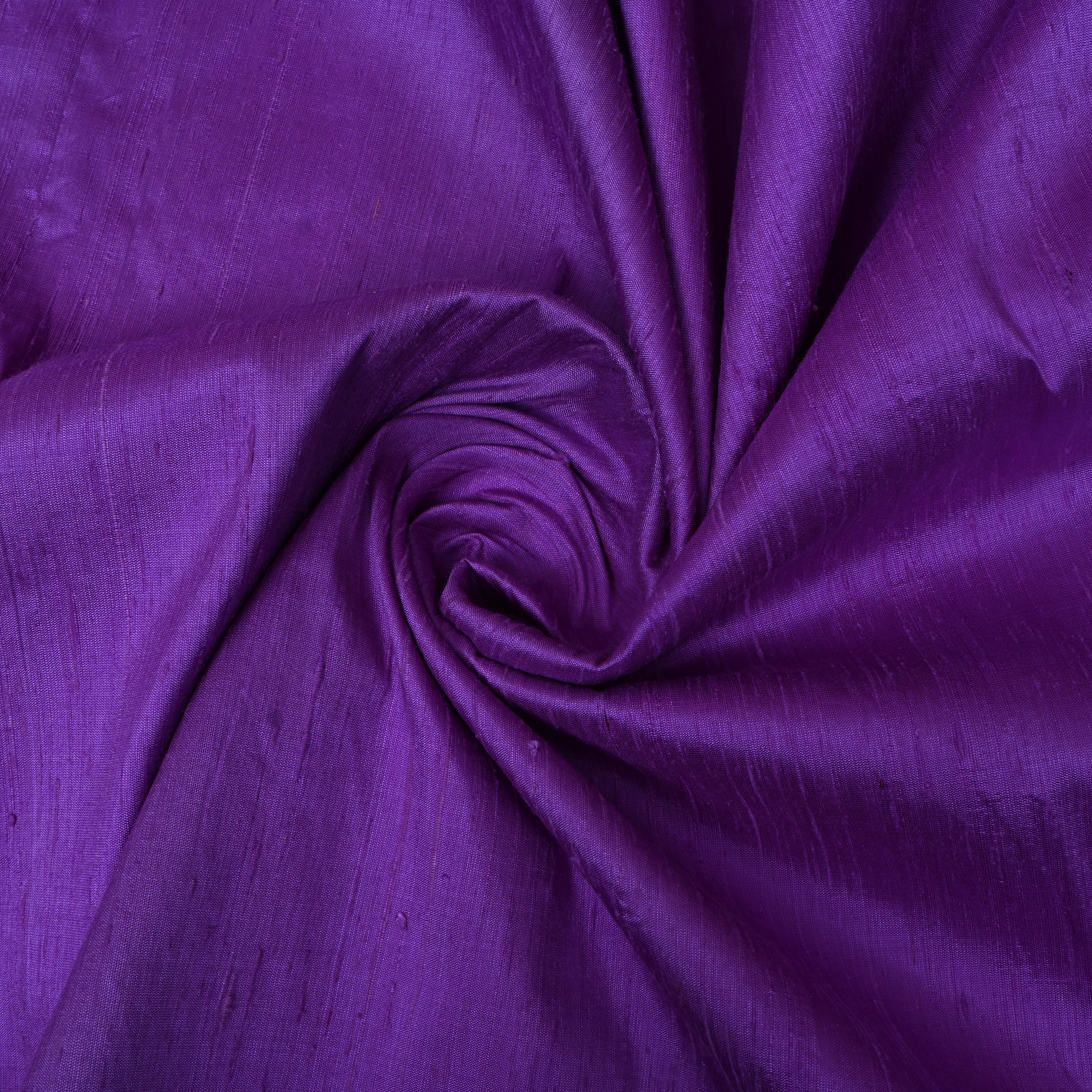 Purple Plain Silk Fabric
