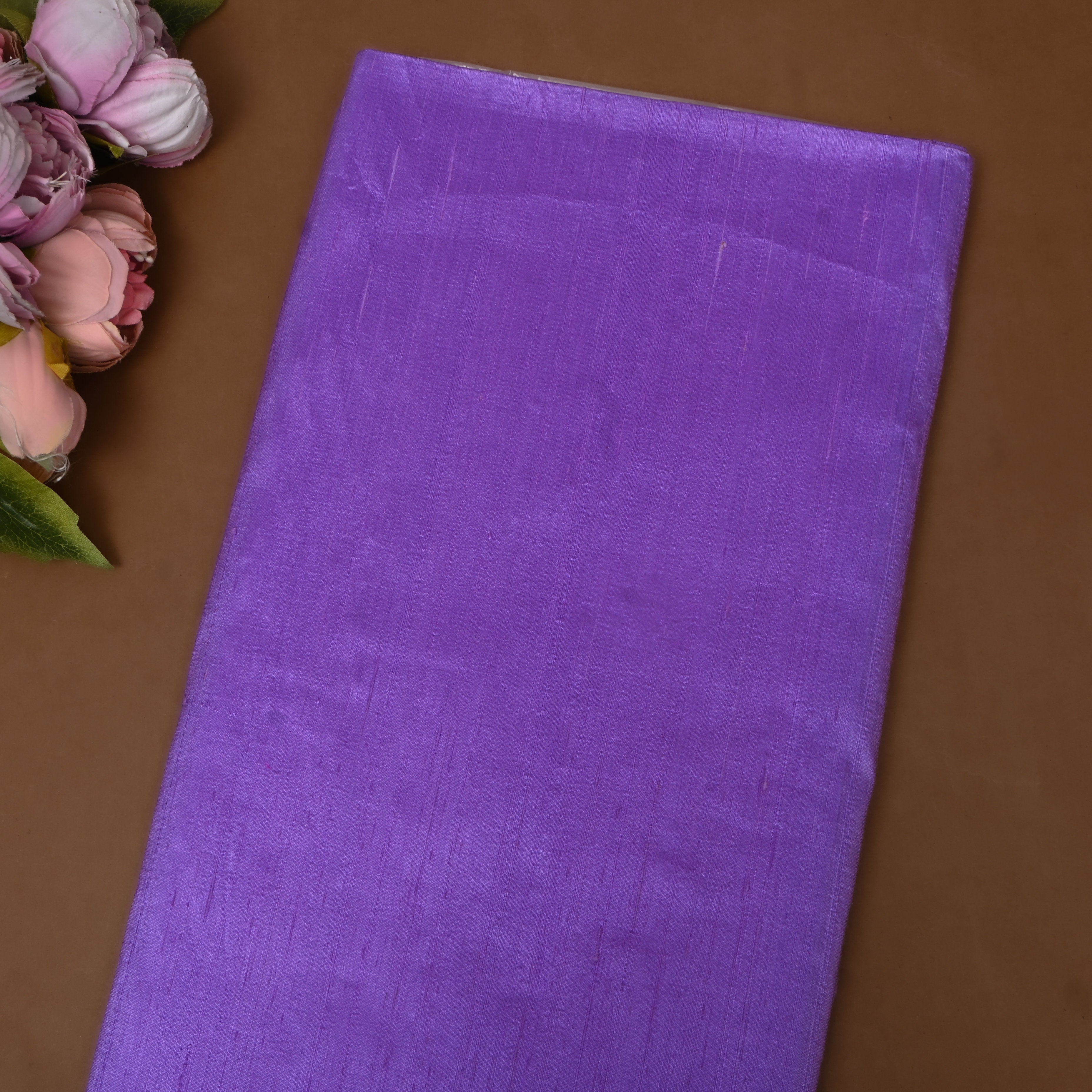 Violet Plain Silk