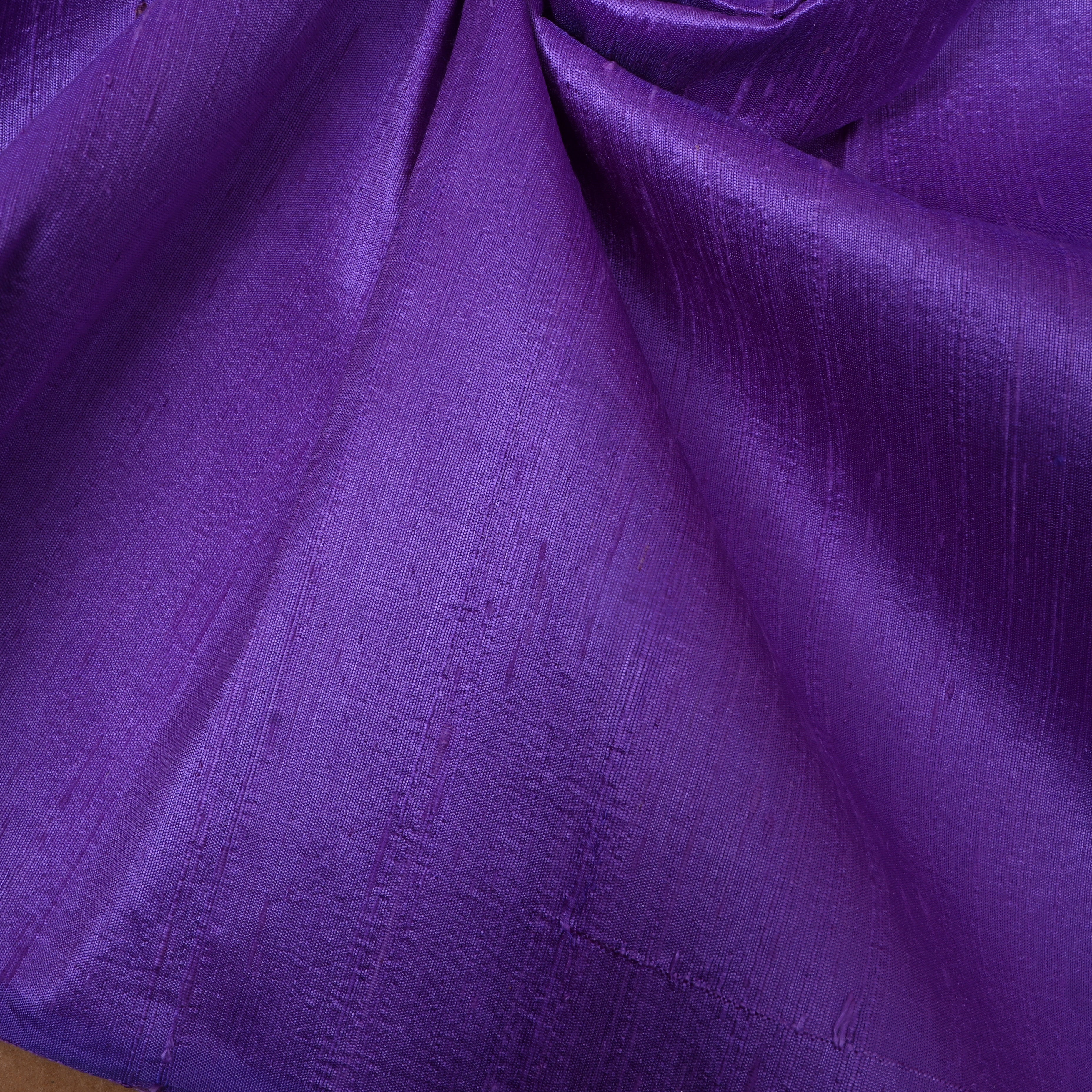 Violet Plain Silk