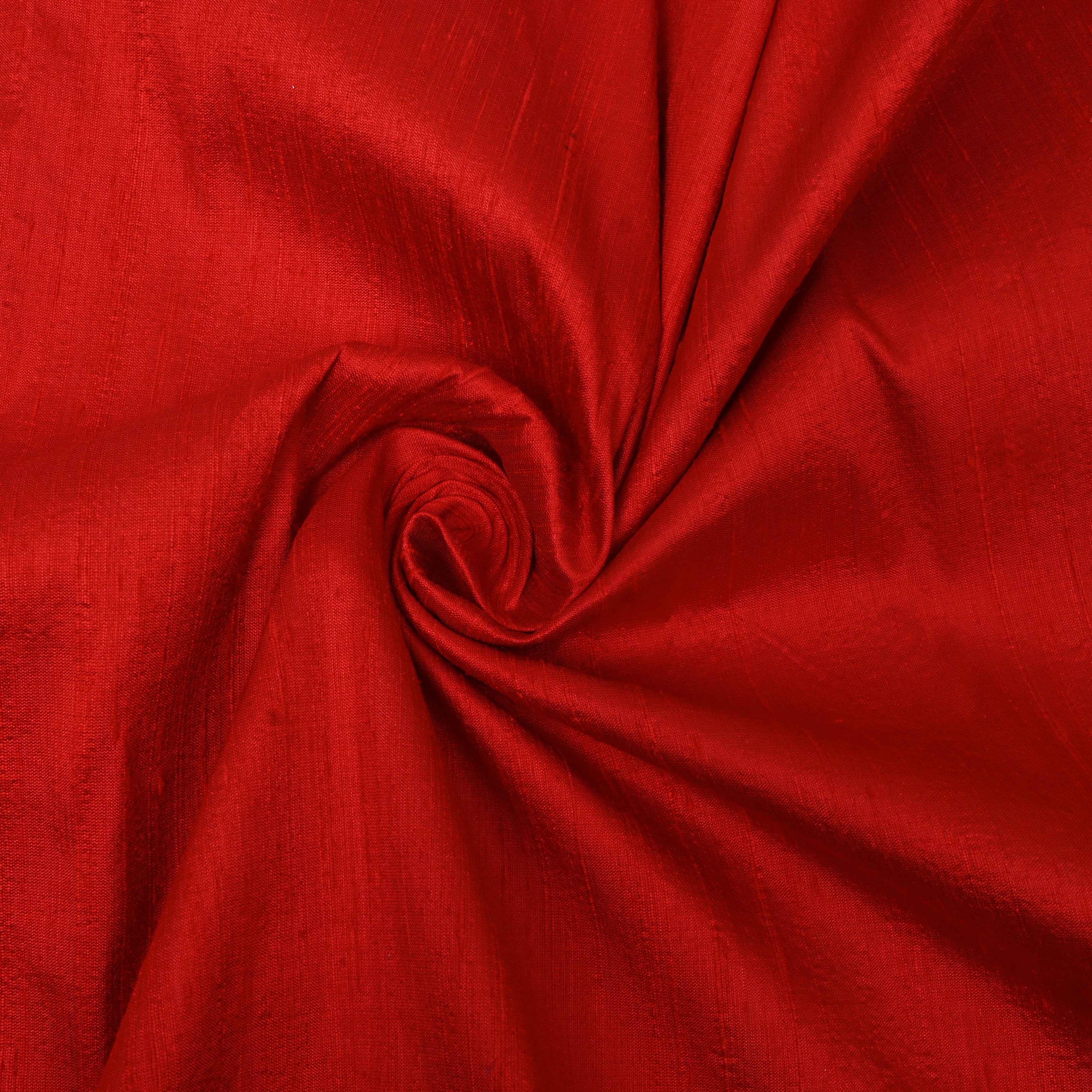 Classic Red Pure Silk