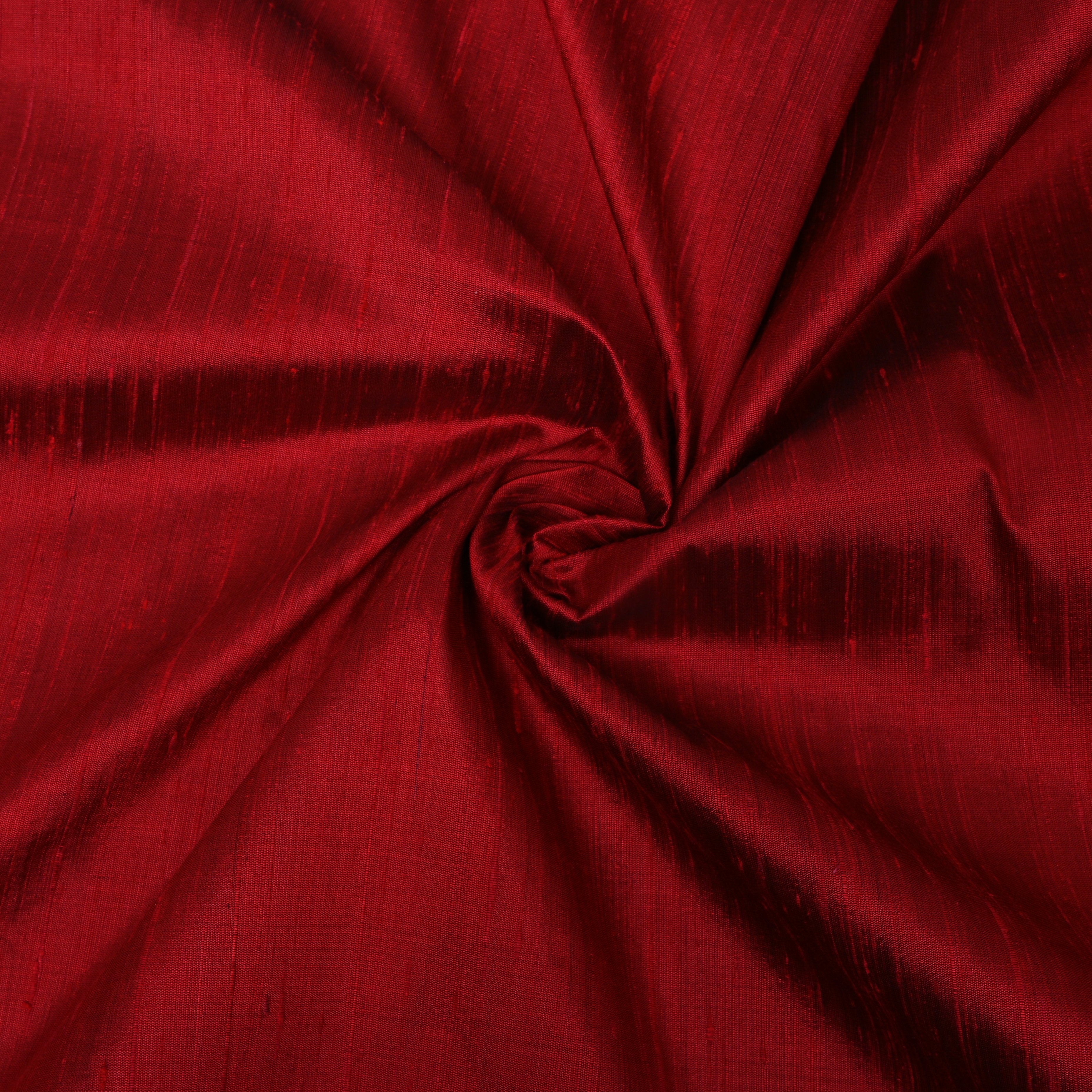 Deep Maroon Pure Silk