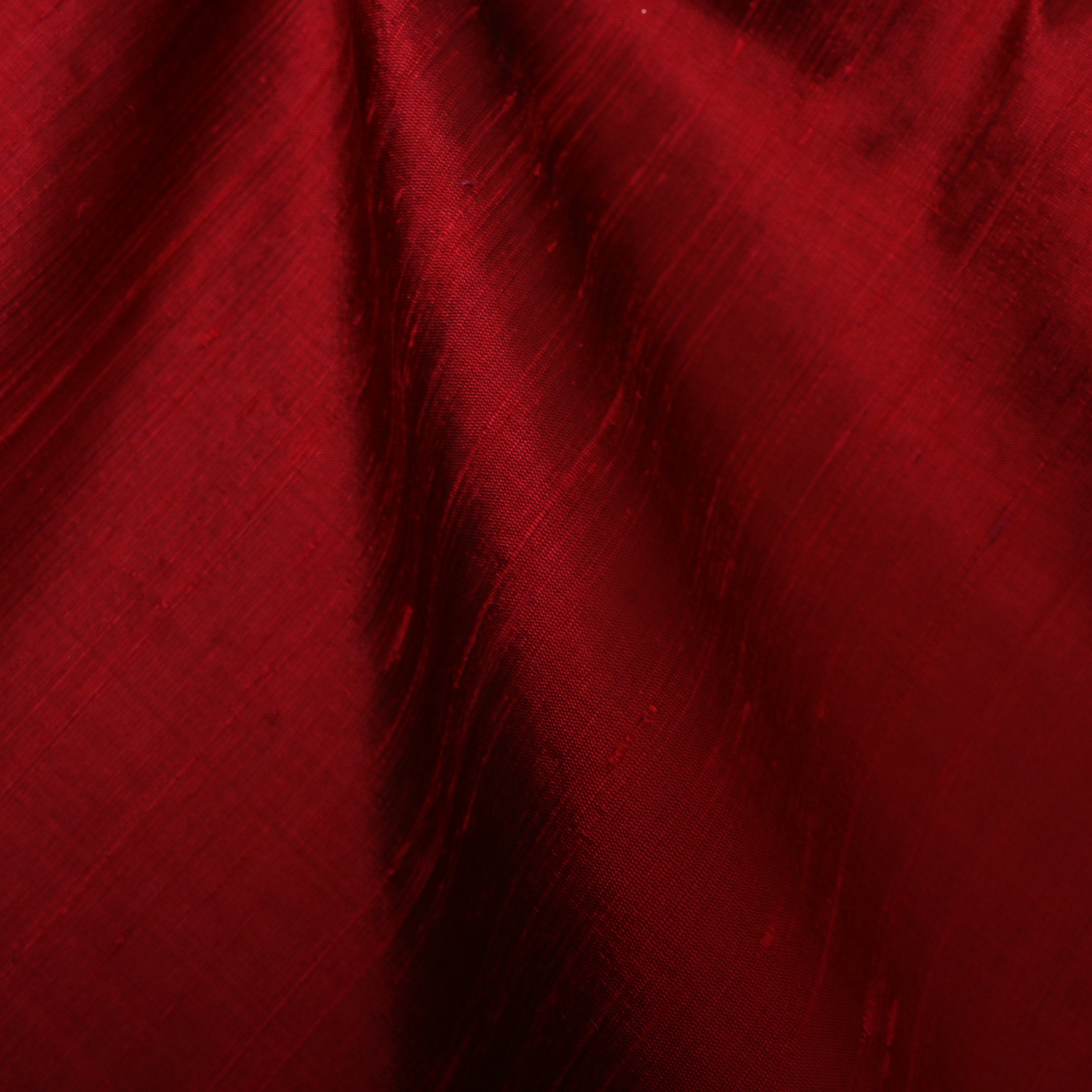 Deep Maroon Pure Silk