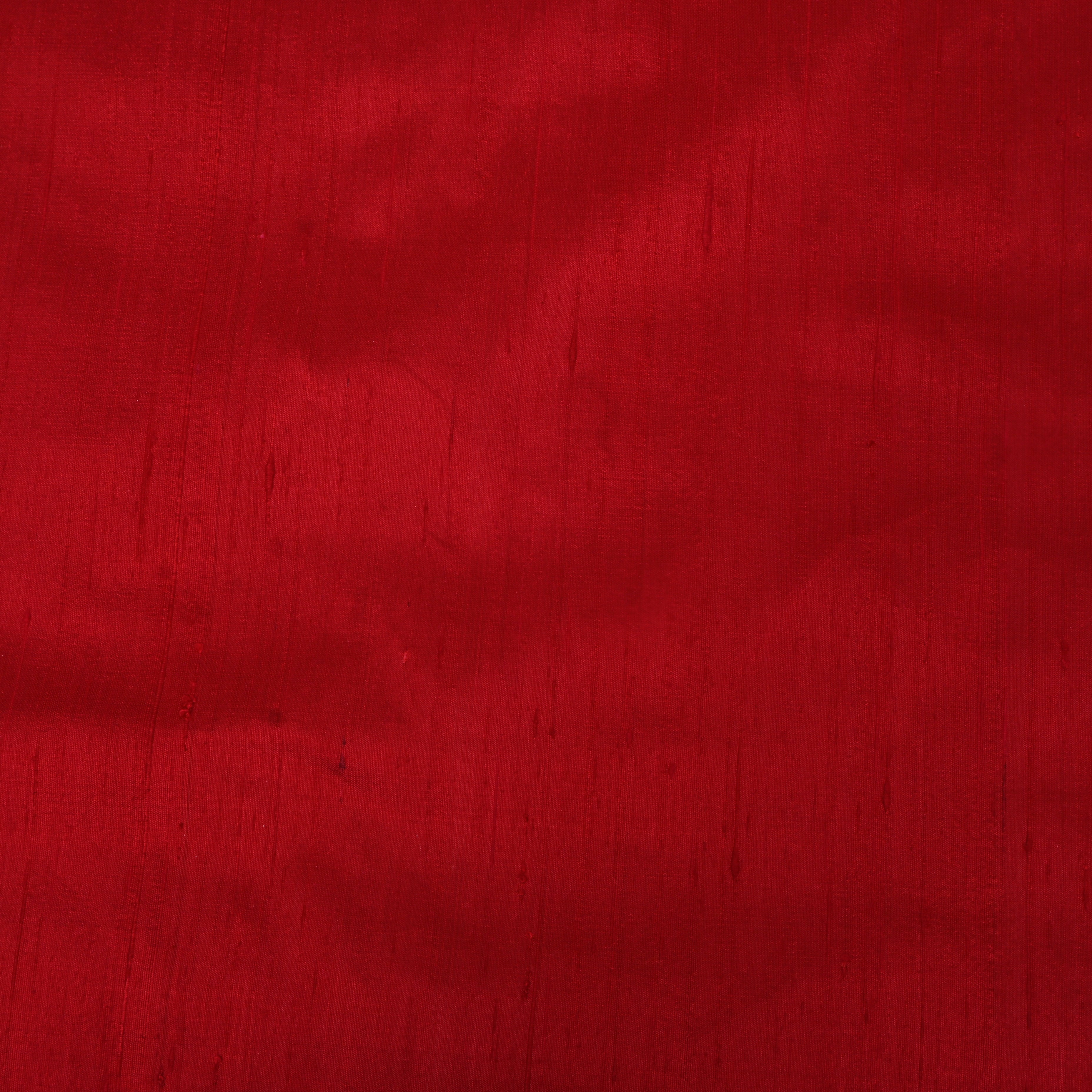 Red Plain Silk