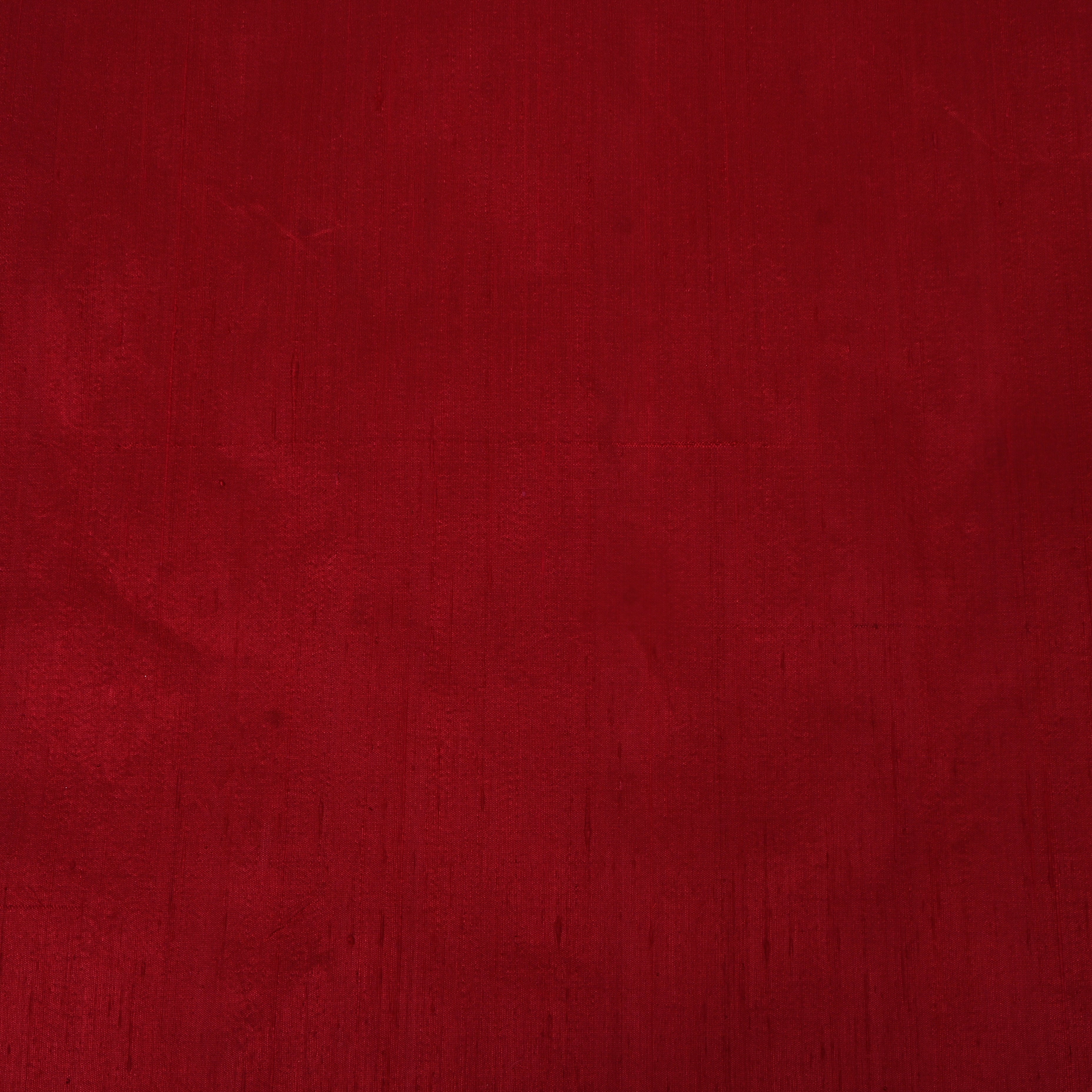 Dark Red Plain Silk Fabric