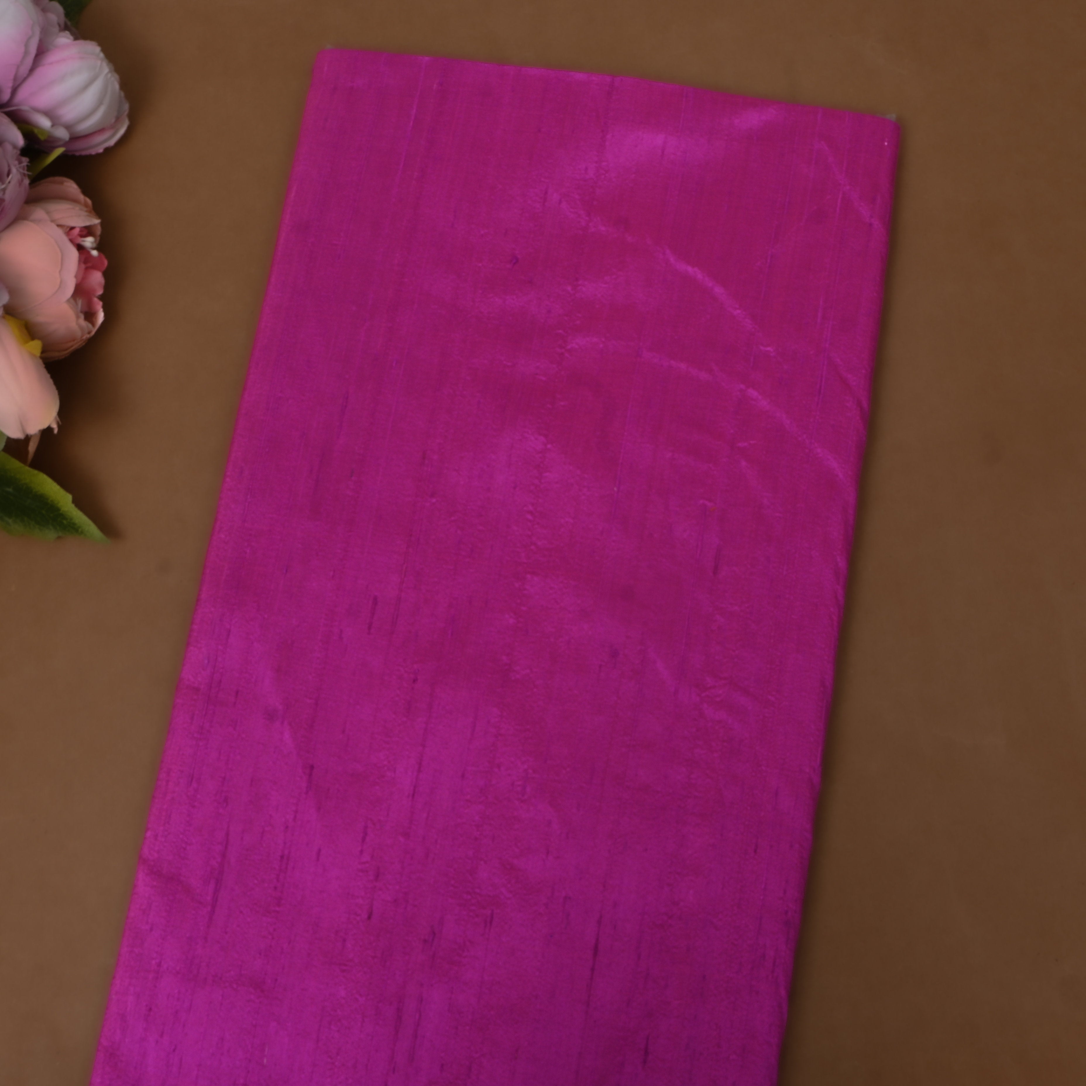 Hot Pink Pure Silk