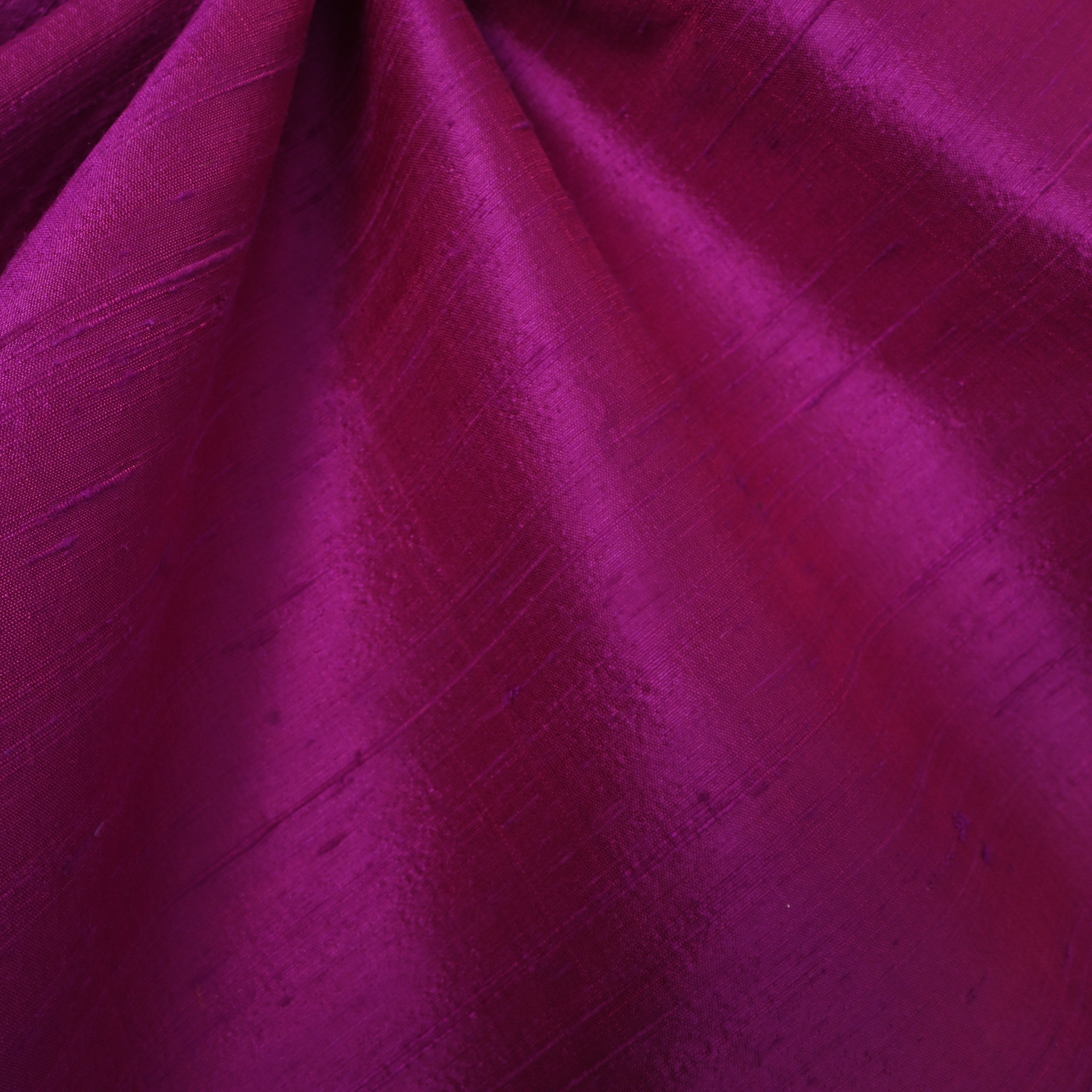 Hot Pink Pure Silk