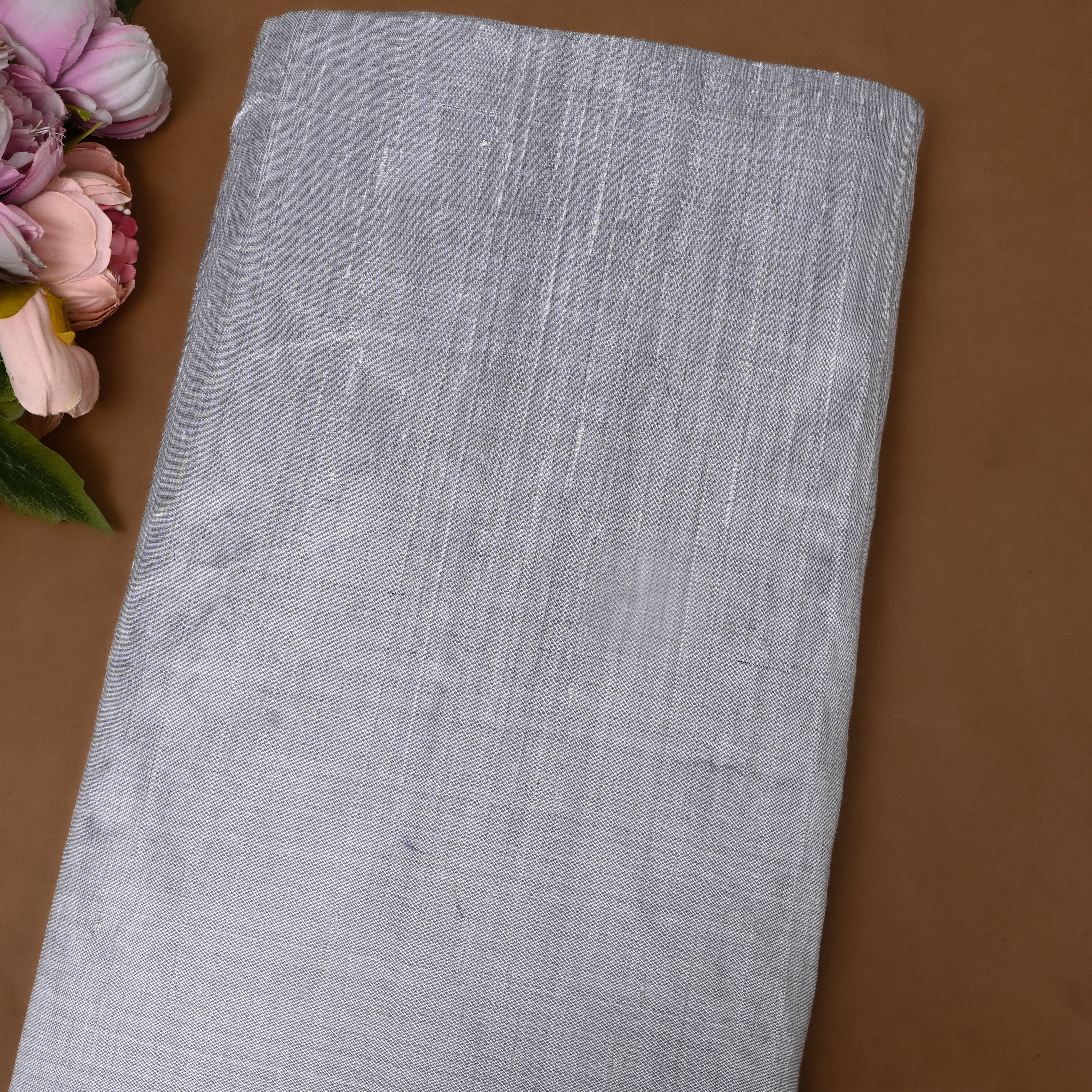Powder Blue Pure Silk