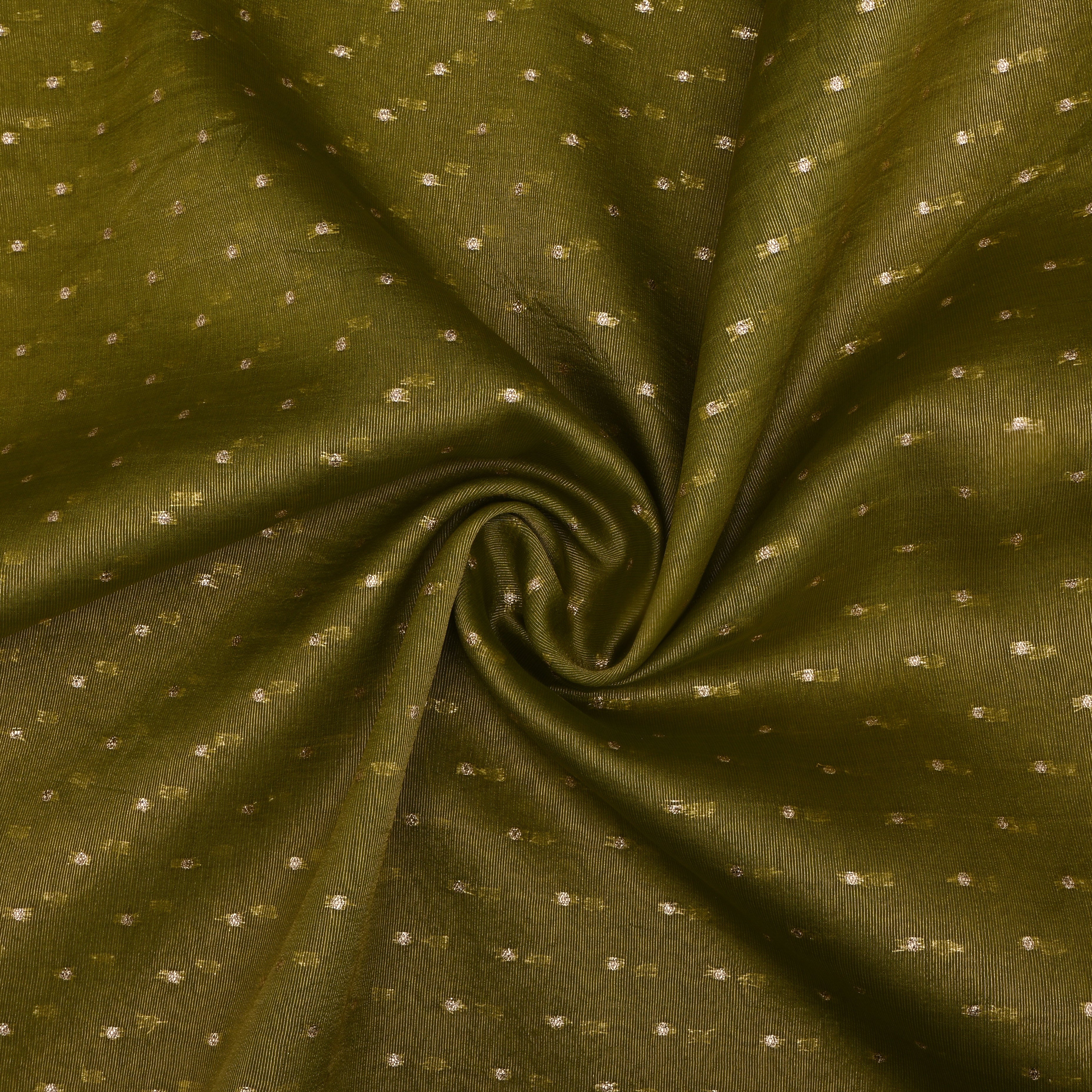 Mehandi Green Banarasi Fabric