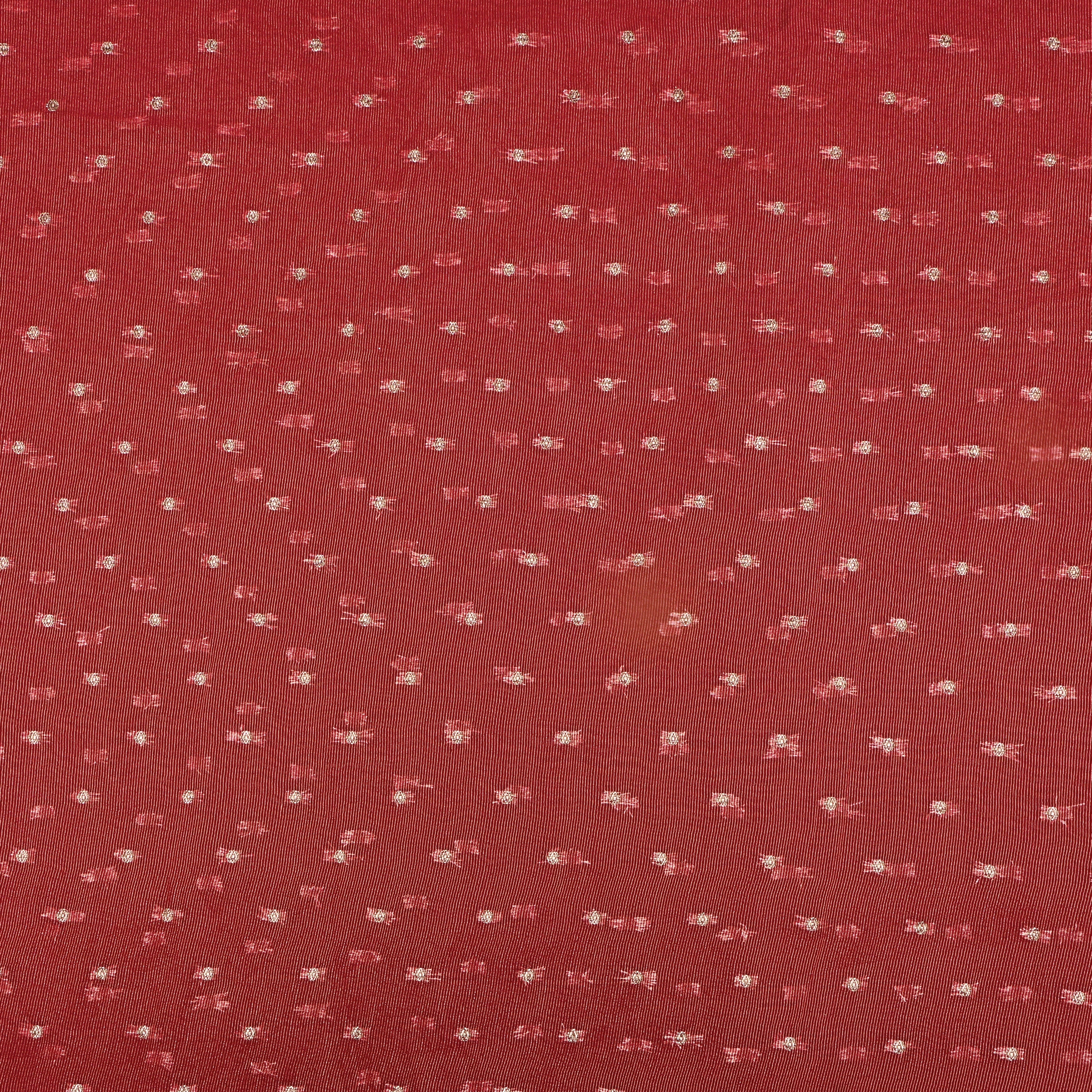 Strawberry Pink Banarasi Fabric