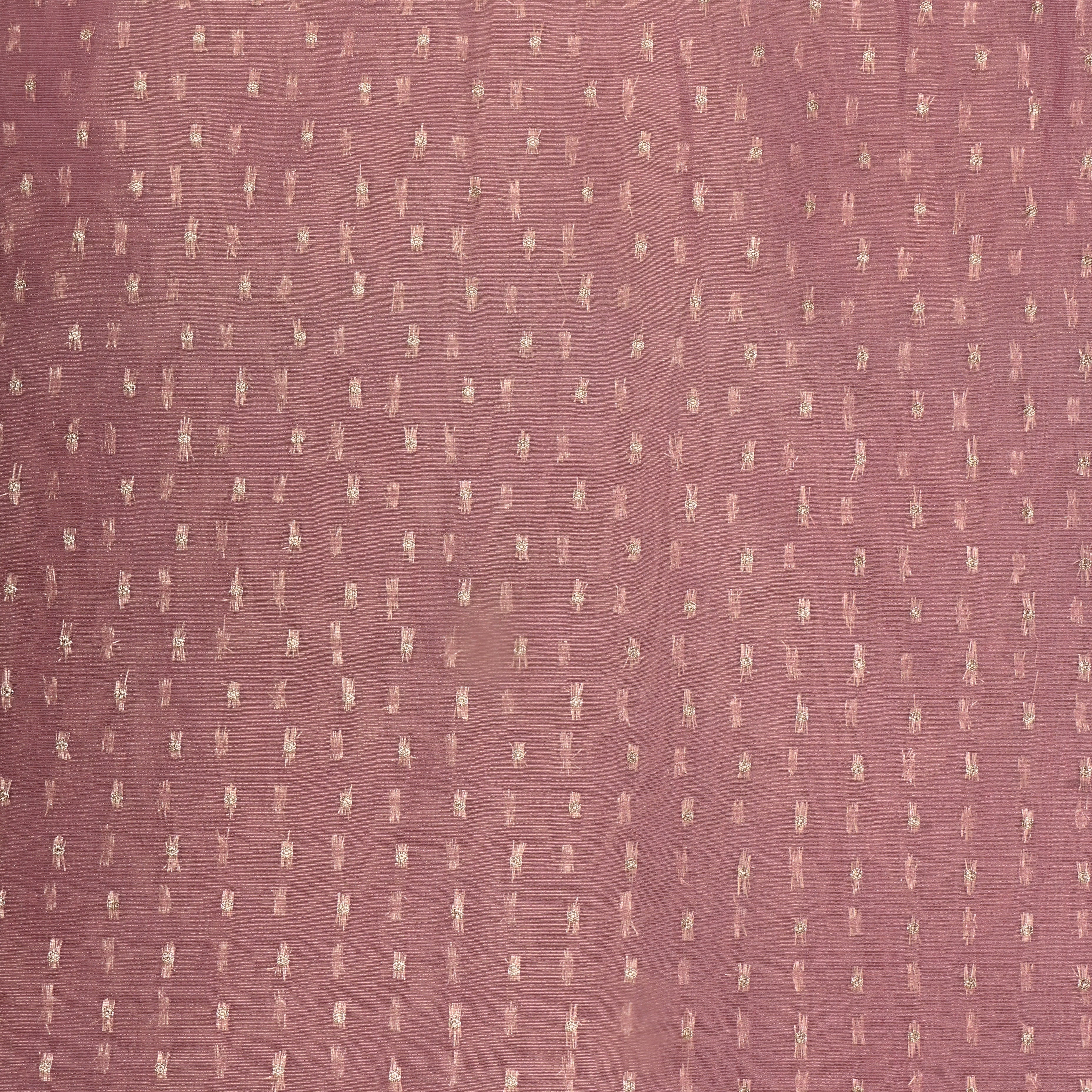 Dusty Pink Banarasi Fabric