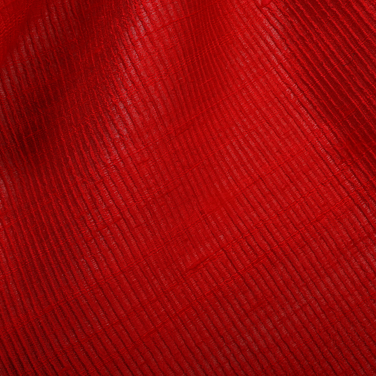 Poppy Slub Thread Work Jamawar Silk Fabric