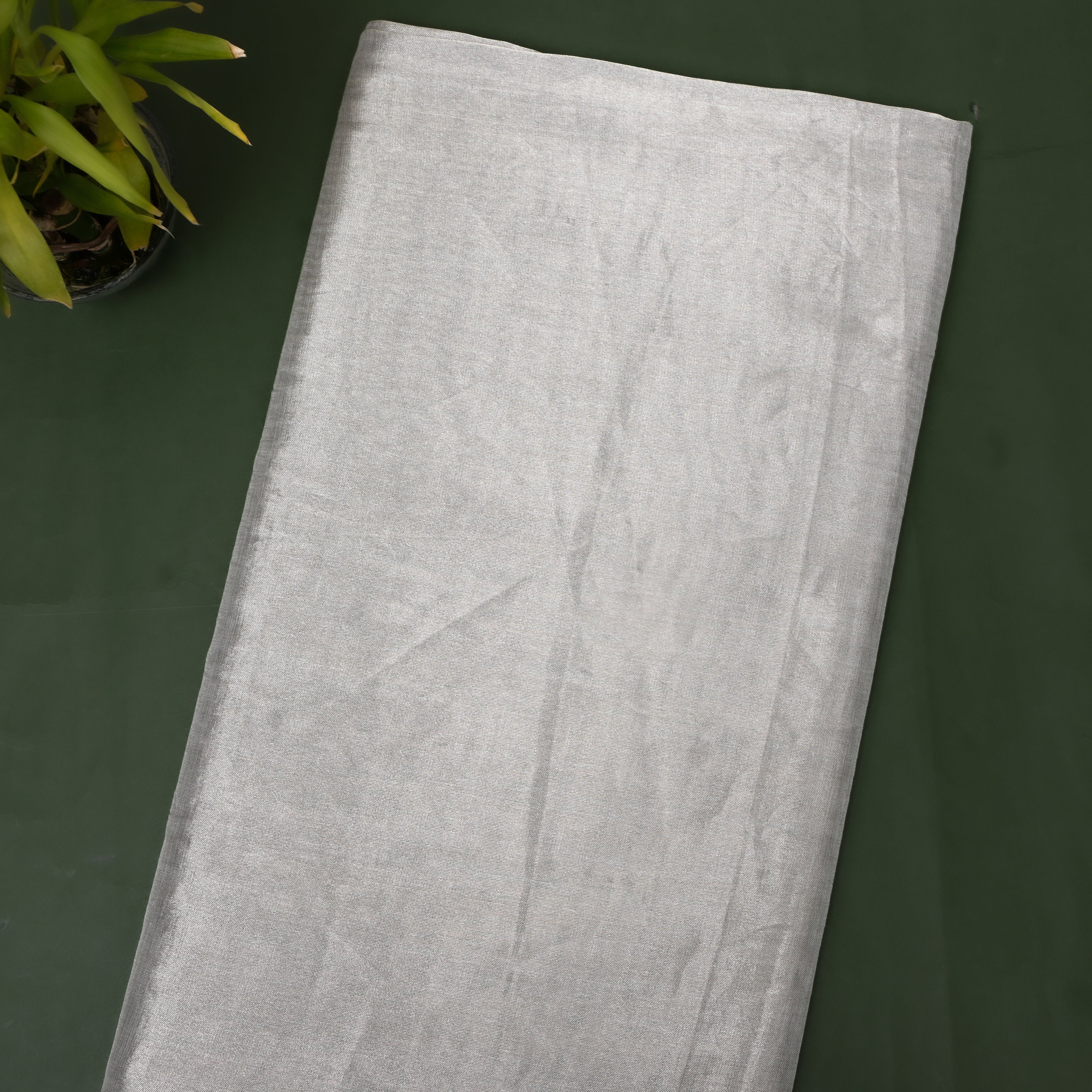 Silver Grey Kanchi Tissue