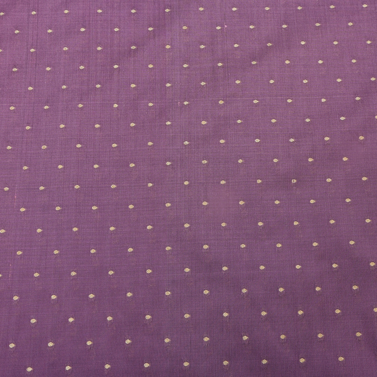 Amethyst Gold Zari Butti Jamawar Silk Fabric
