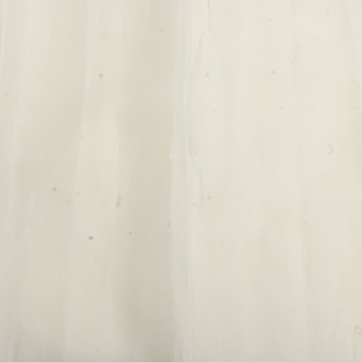Pearl White Shimmer Plain Organza Fabric