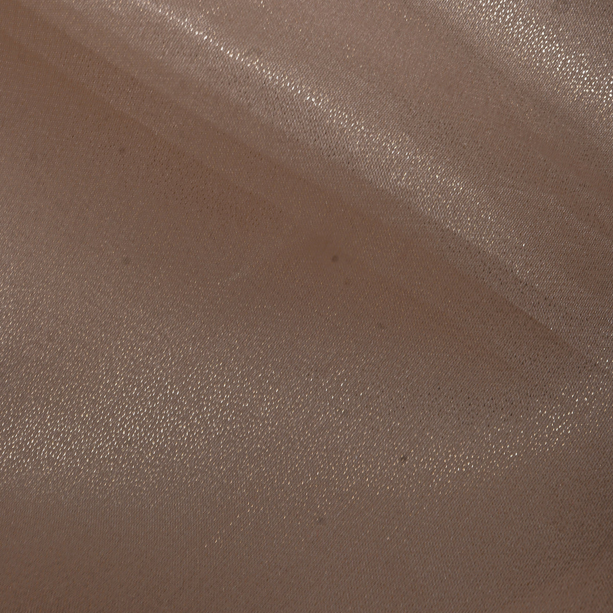 Light Brown Shimmer Plain Organza Fabric