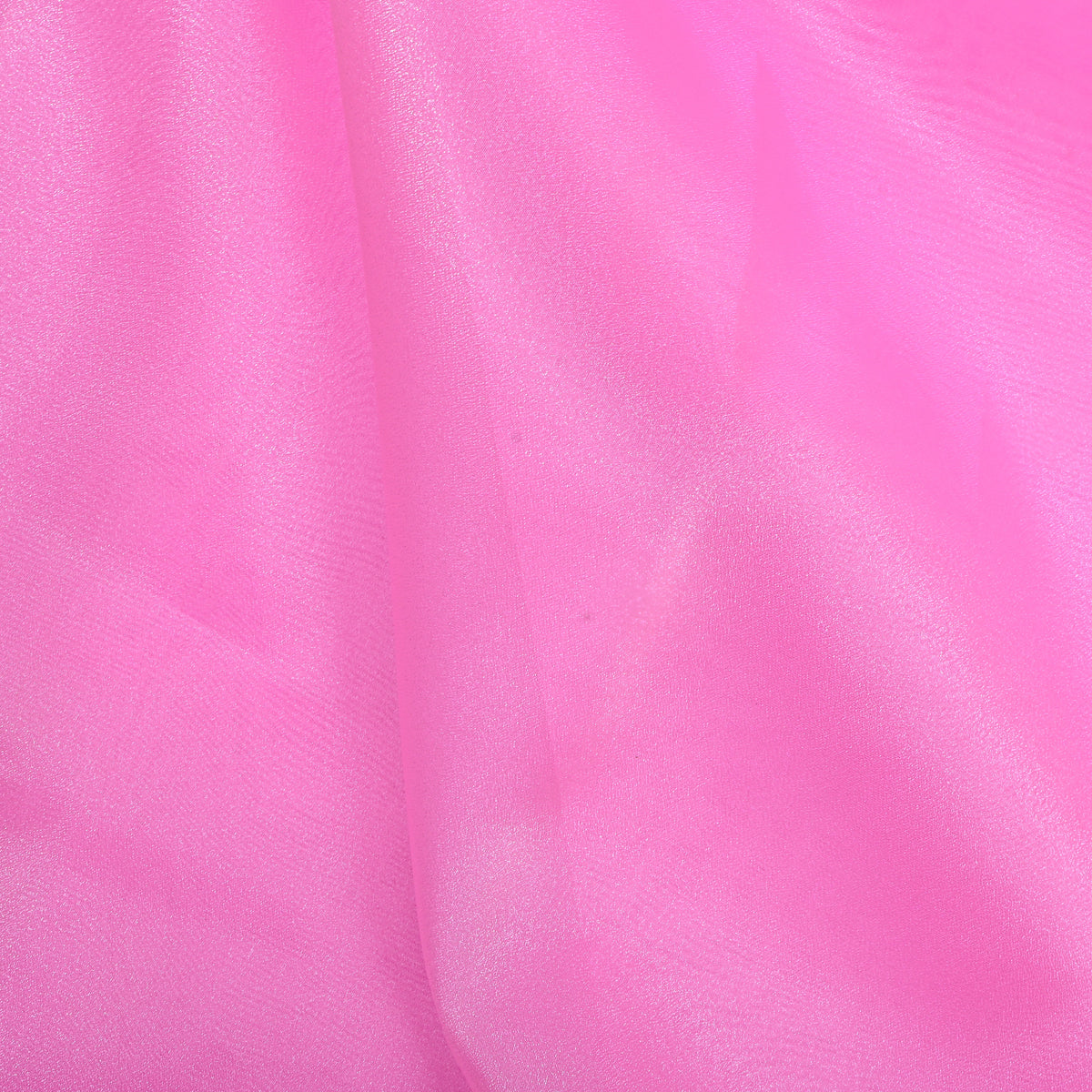Barbie Pink Organza Fabric