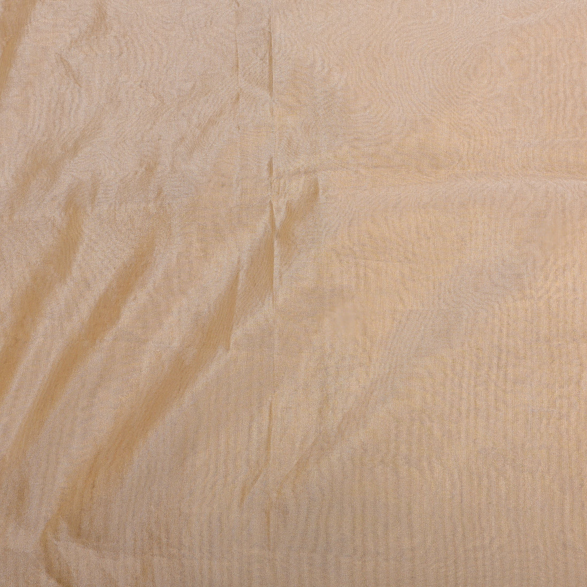 Neutral Beige Plain Tissue Fabric