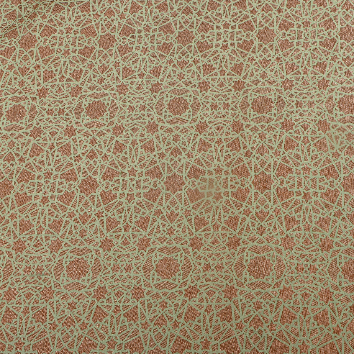 Sage Green And Antique Gold Banarasi Silk Fabric
