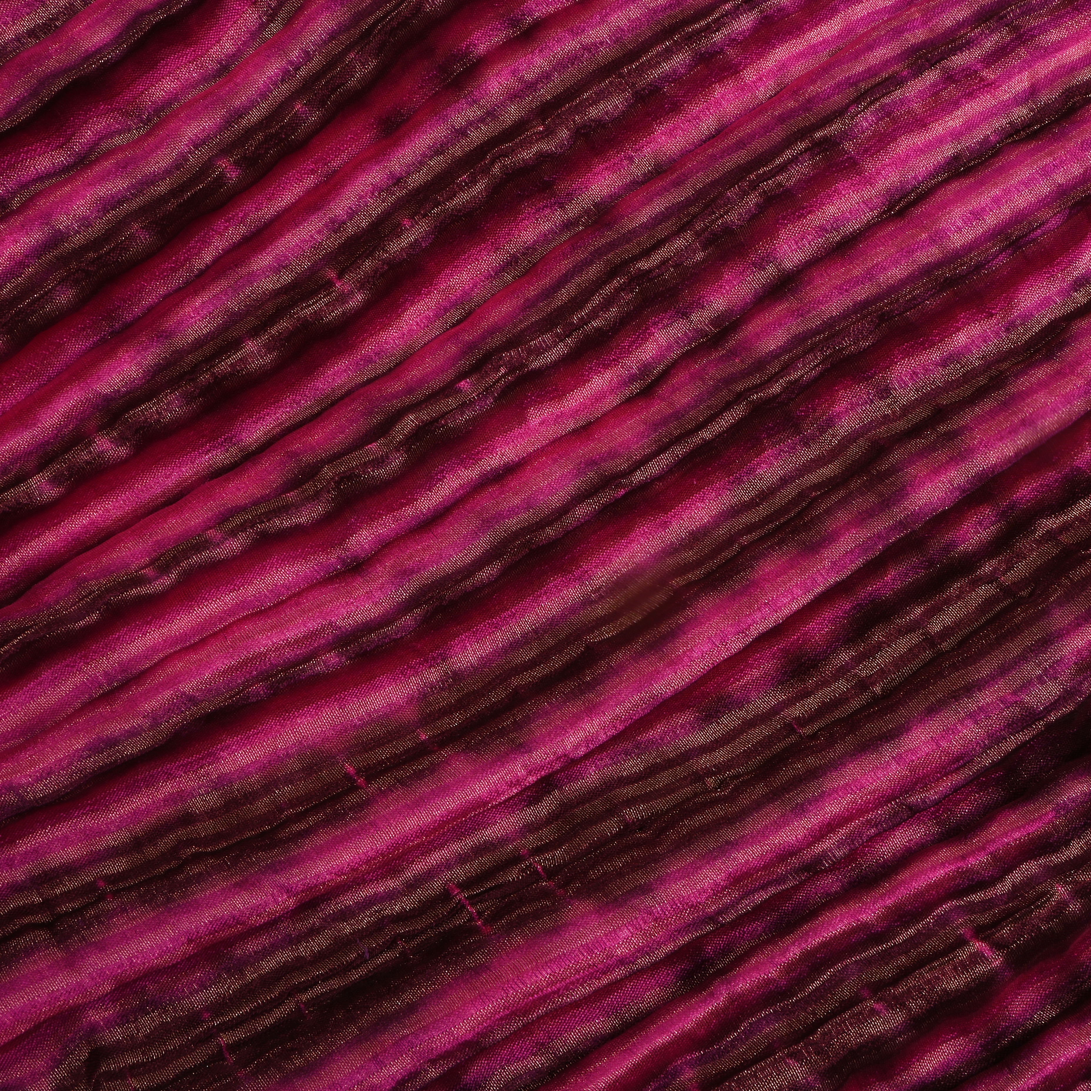 Rich Pink Shibori Dye Bandhani Fabric