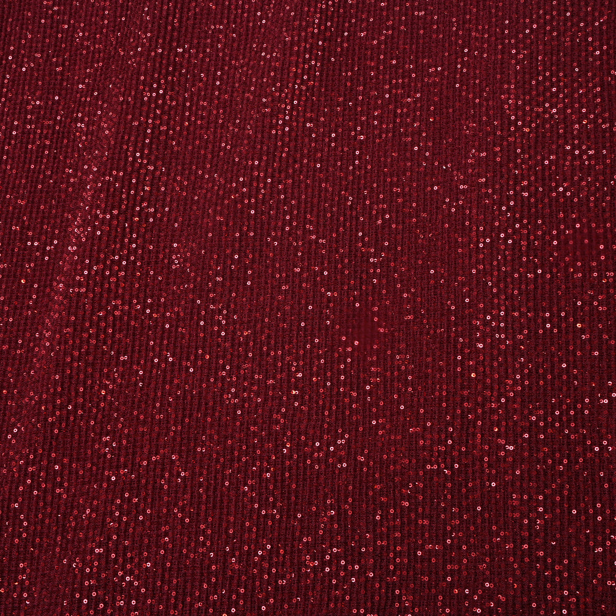 Red Sequin Embroidery Net Fabric