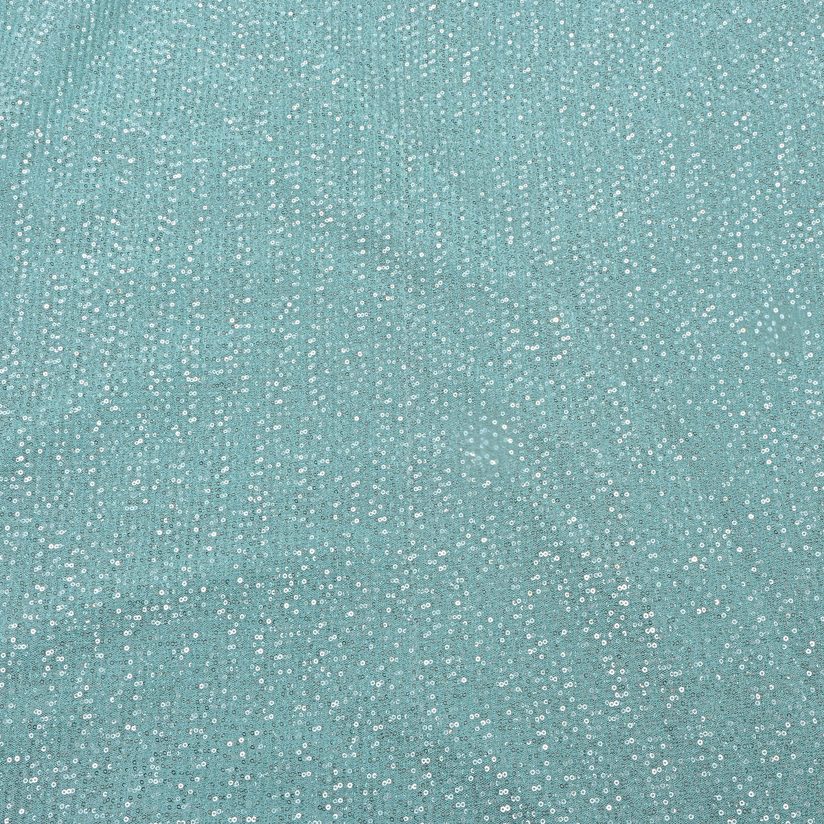 Blue Sequin Embroidery Net Fabric