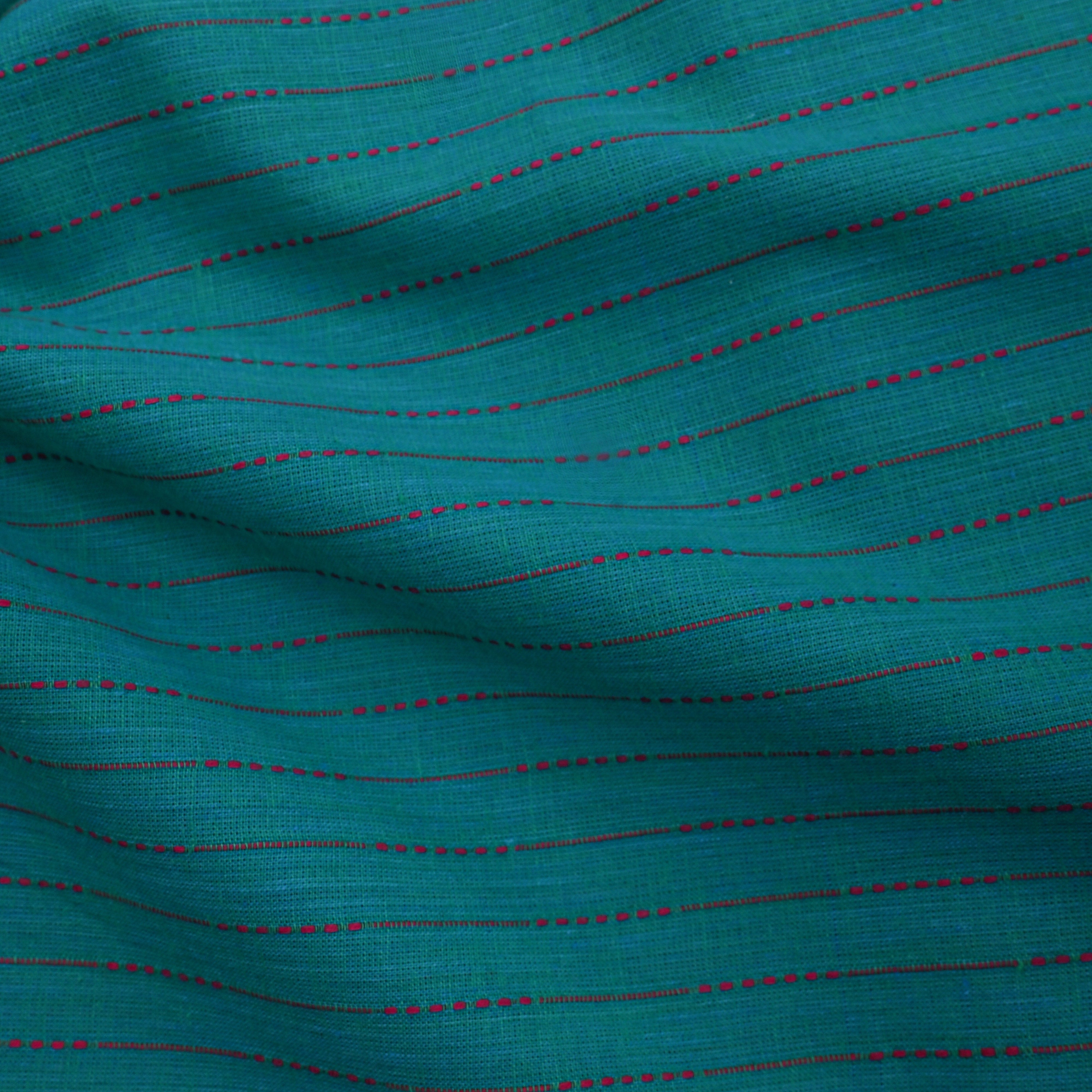 Gray Black Arrow Stripe Cotton Fabric