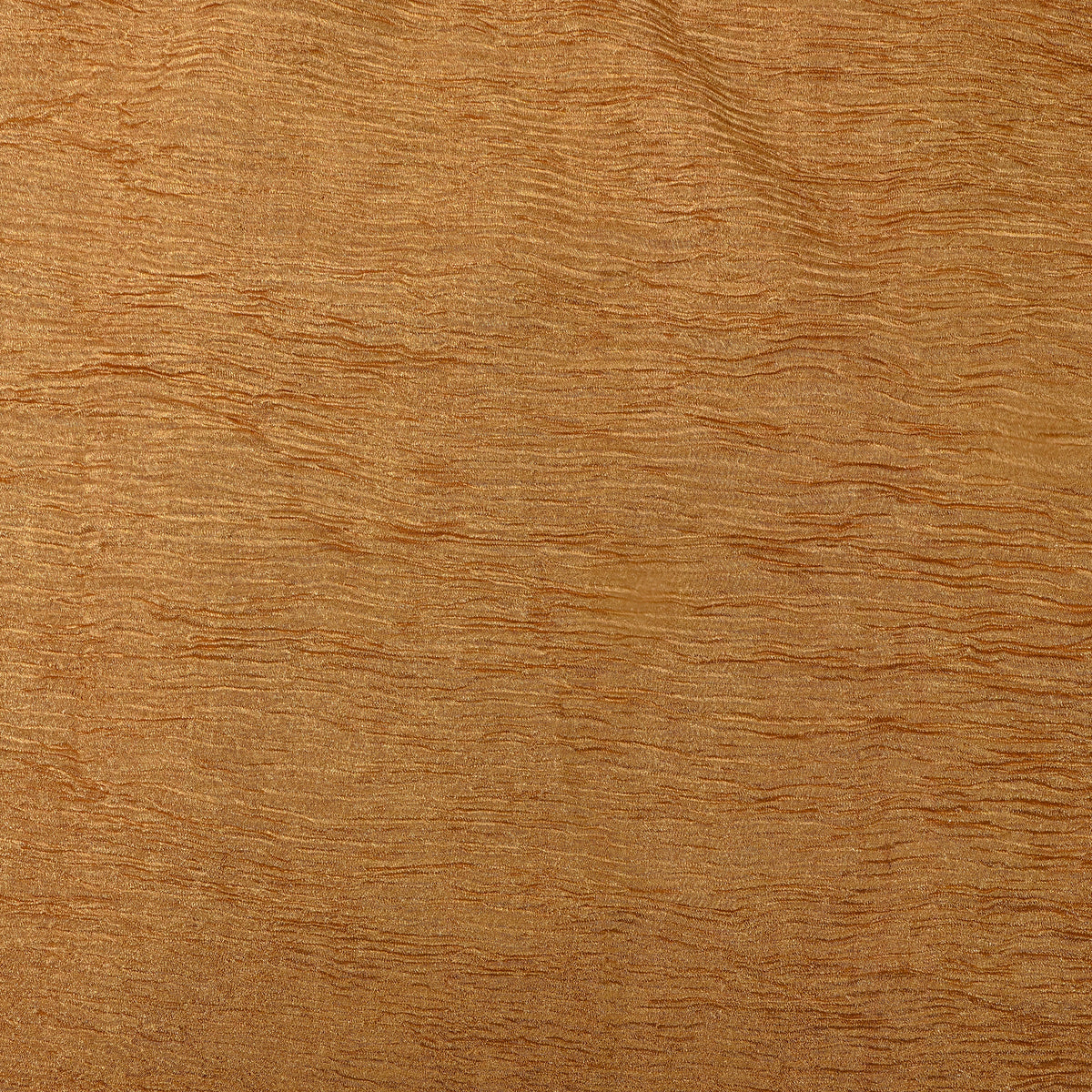 Plain Burnt Orange Crushed Tissue Fabric