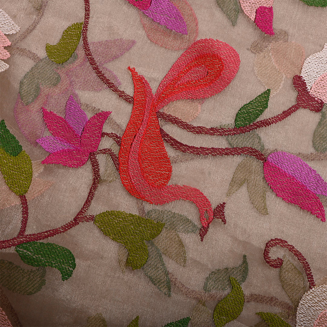 Sandrift Tissue Embroidered Fabric