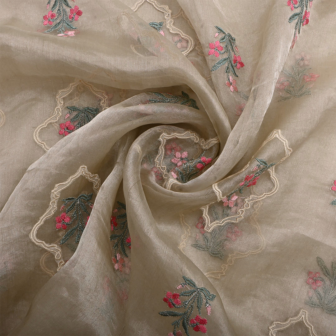 Heathered Gray Tissue Patch Work Fabric