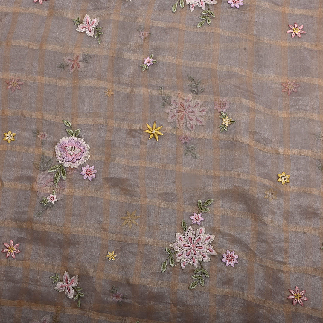 Hurricane Tissue Embroidered Fabric