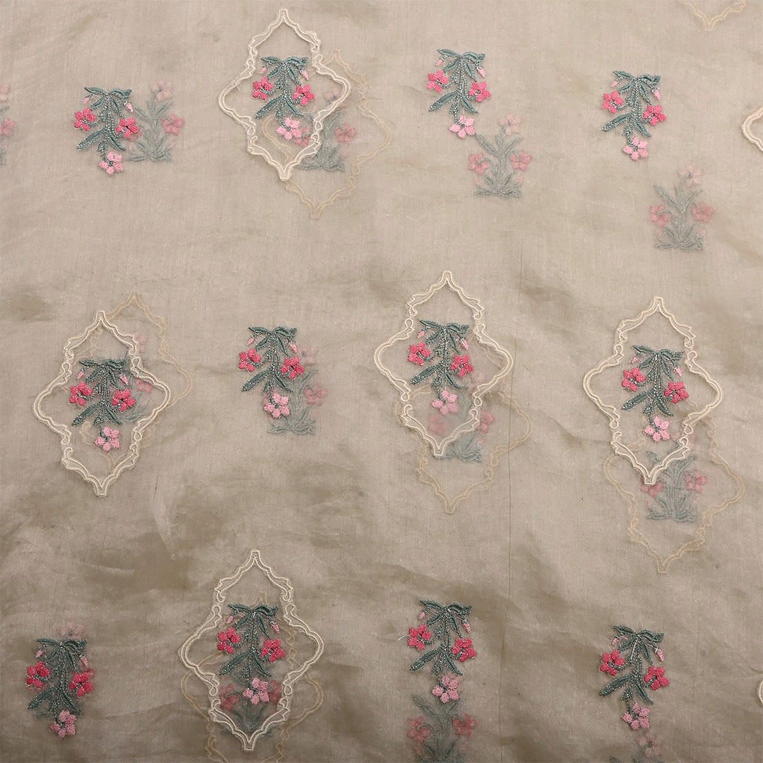 Heathered Gray Tissue Patch Work Fabric