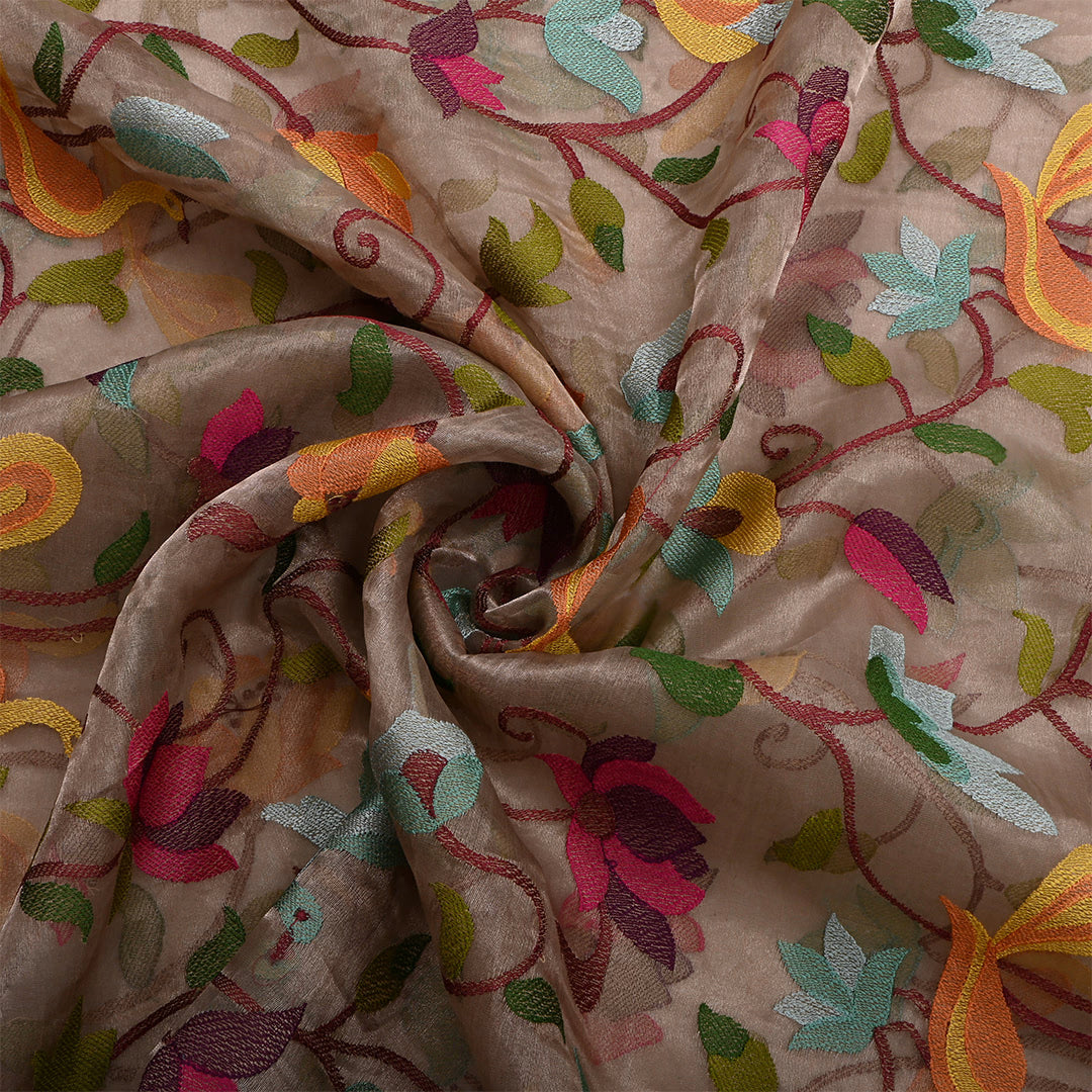 Sandrift Tissue Embroidered Fabric