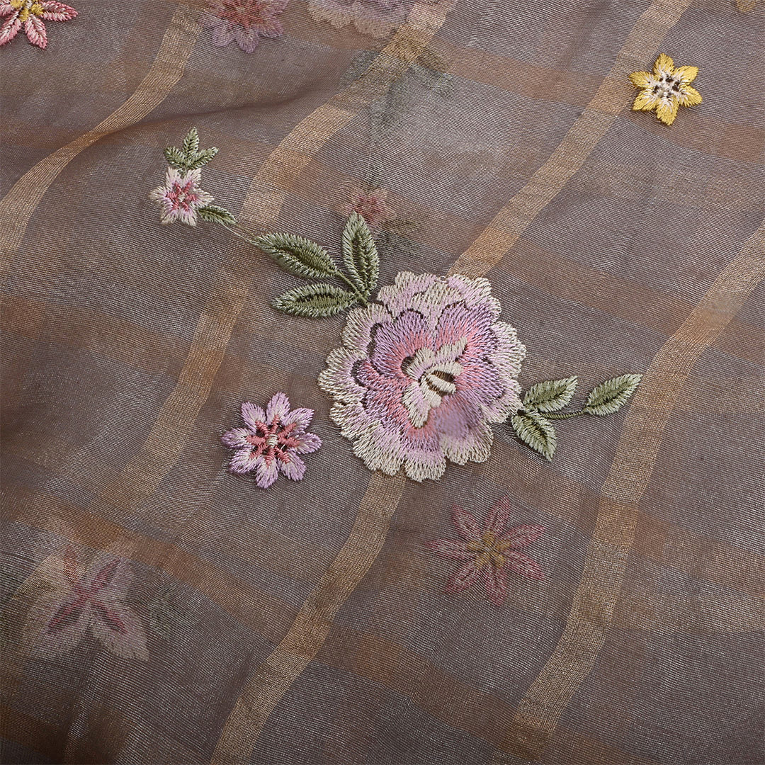 Hurricane Tissue Embroidered Fabric