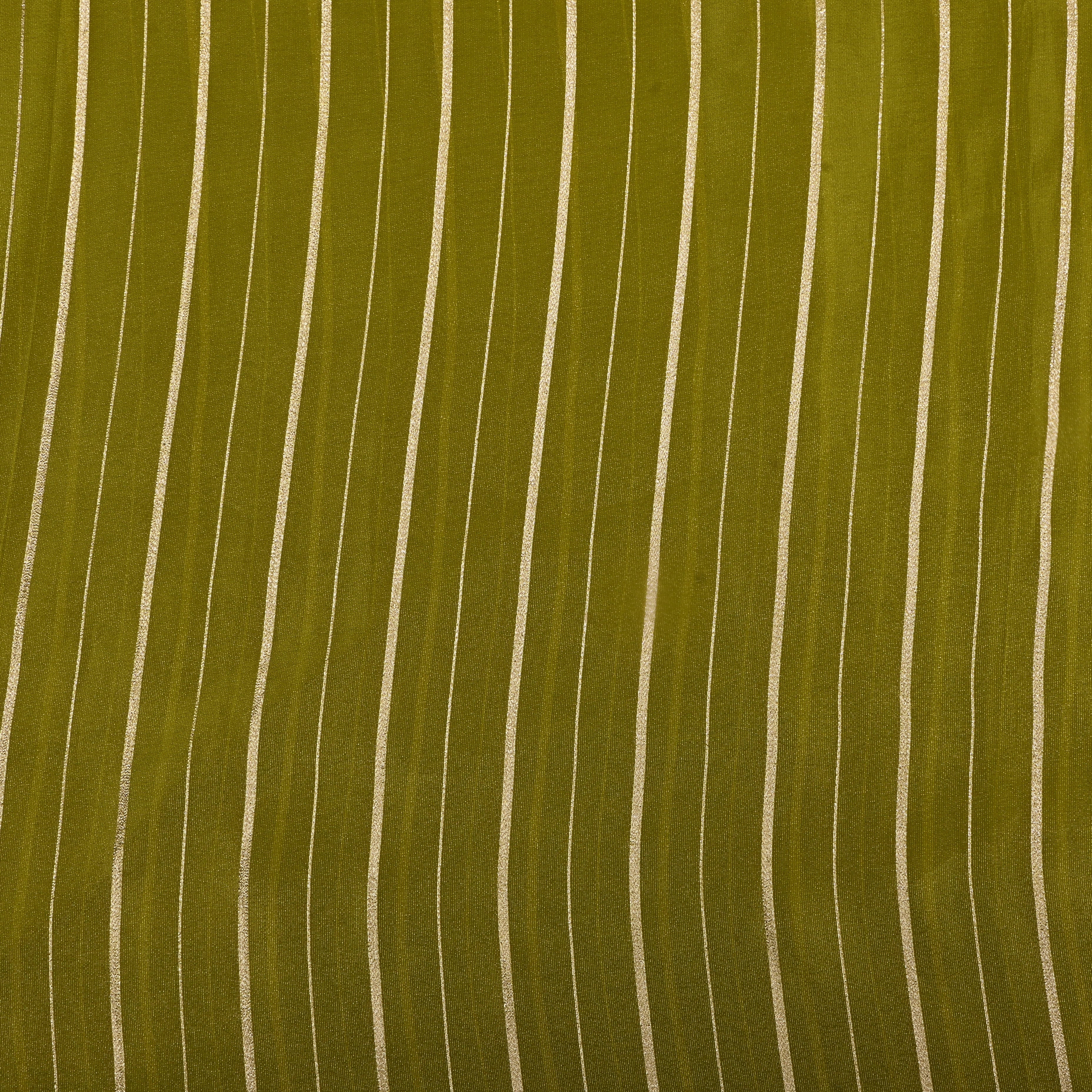 Kite Green Zari Woven Tissue Fabric