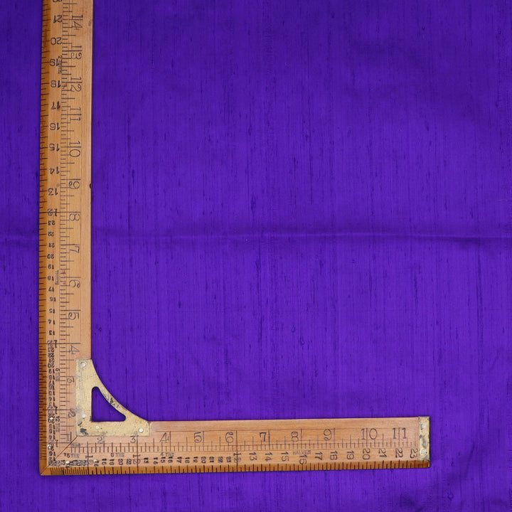 Northwestern Purple Color Plain Silk Fabric